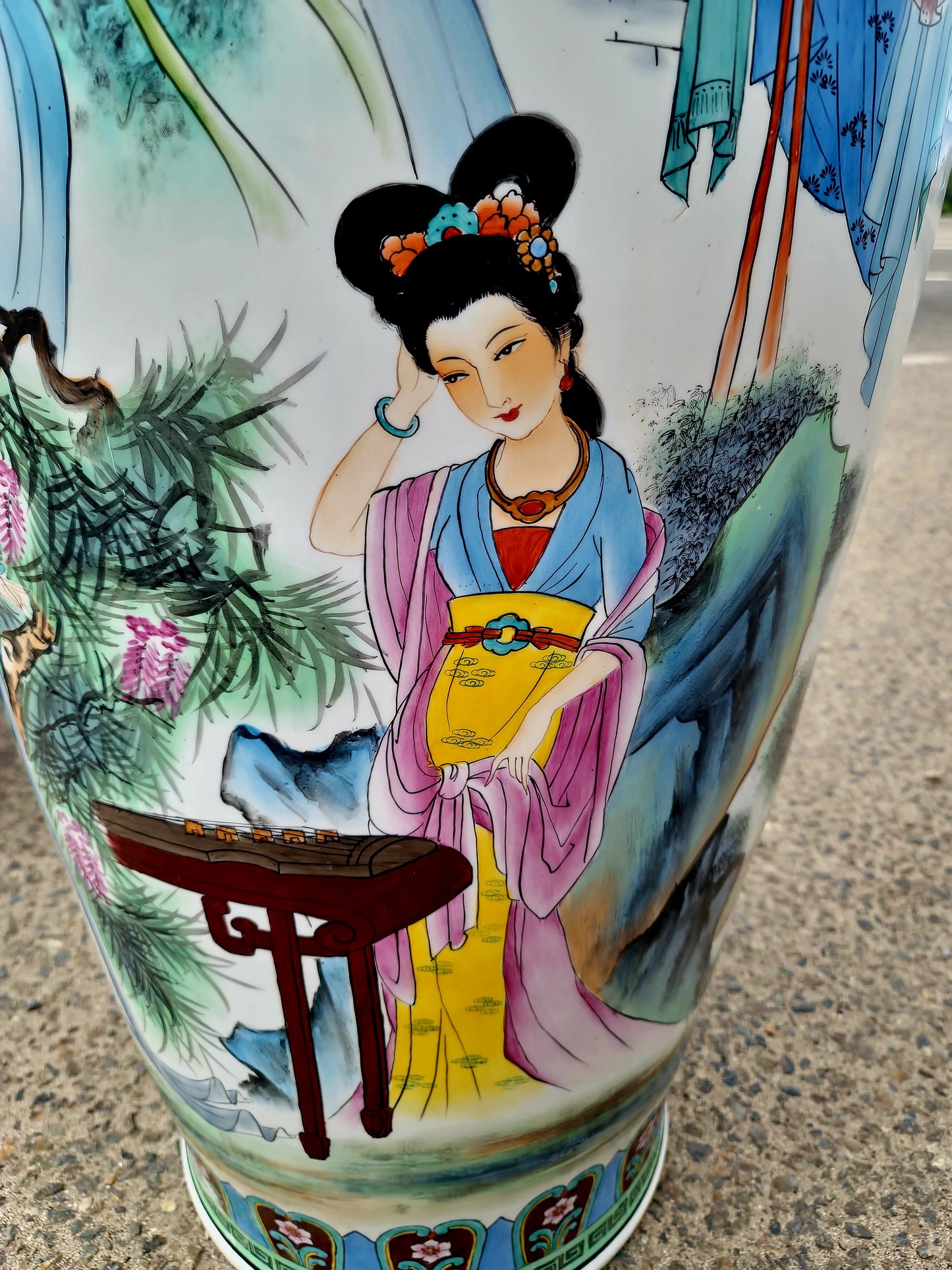 🎎🏮🇨🇳 ¡Jarrón de Porcelana Fina de China calidad de museo! 🇨🇳🏮🎎
