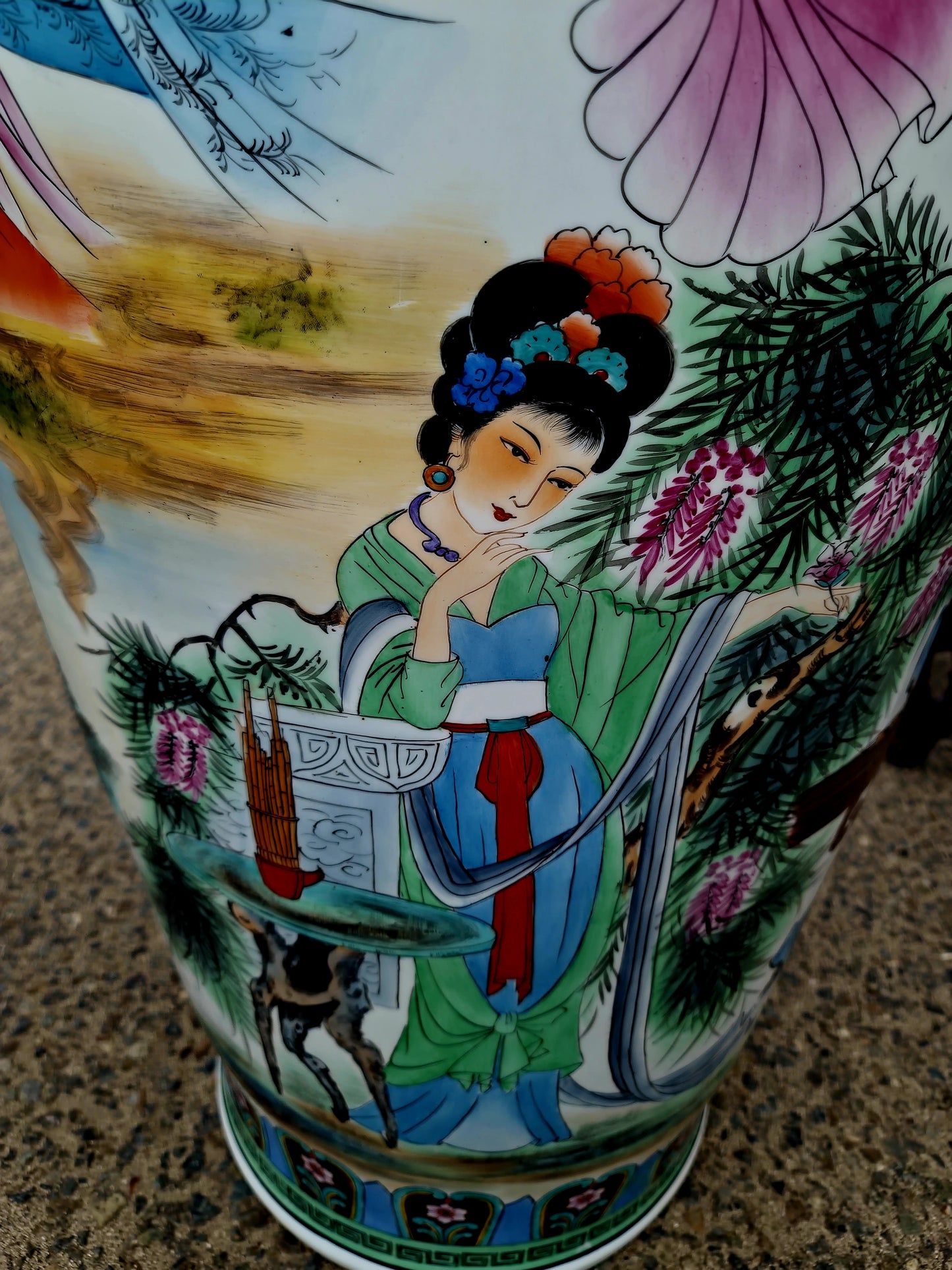 🎎🏮🇨🇳 ¡Jarrón de Porcelana Fina de China calidad de museo! 🇨🇳🏮🎎