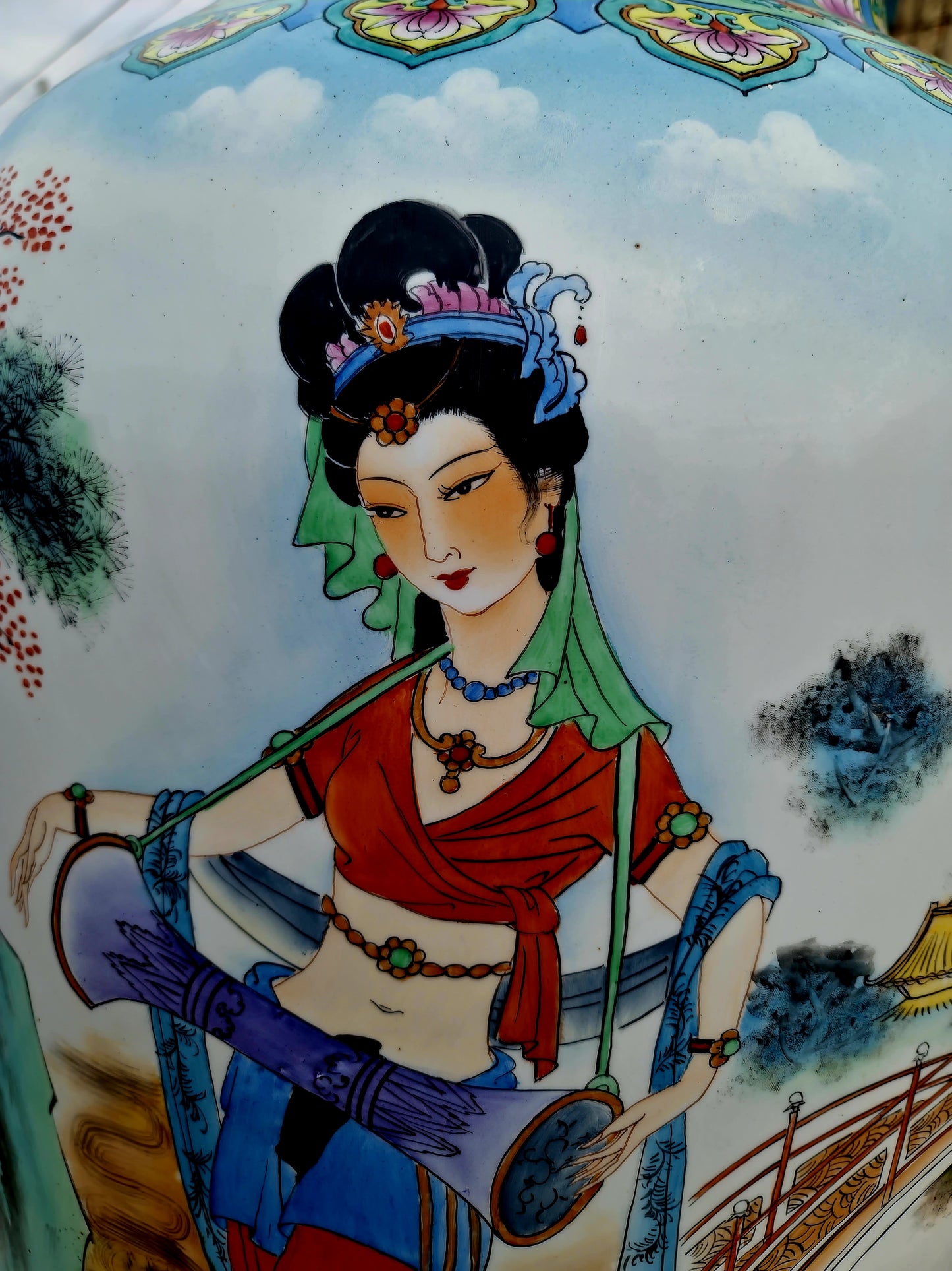 🎎🏮🇨🇳 ¡Jarrón de Porcelana Fina de China calidad de museo! 🇨🇳🏮🎎