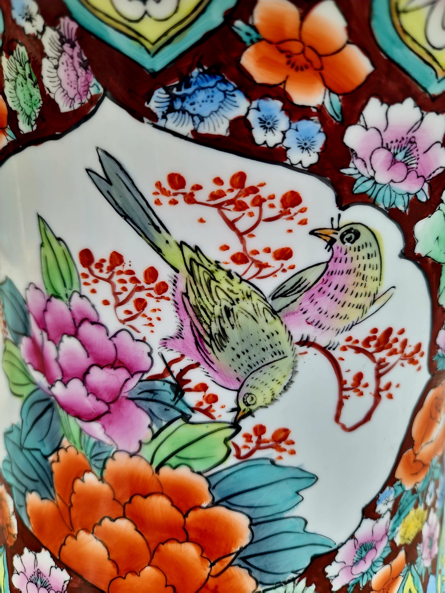 🎎🏮🇨🇳 ¡Jarrón de Porcelana Fina de China calidad de museo! 🇨🇳🏮🎎