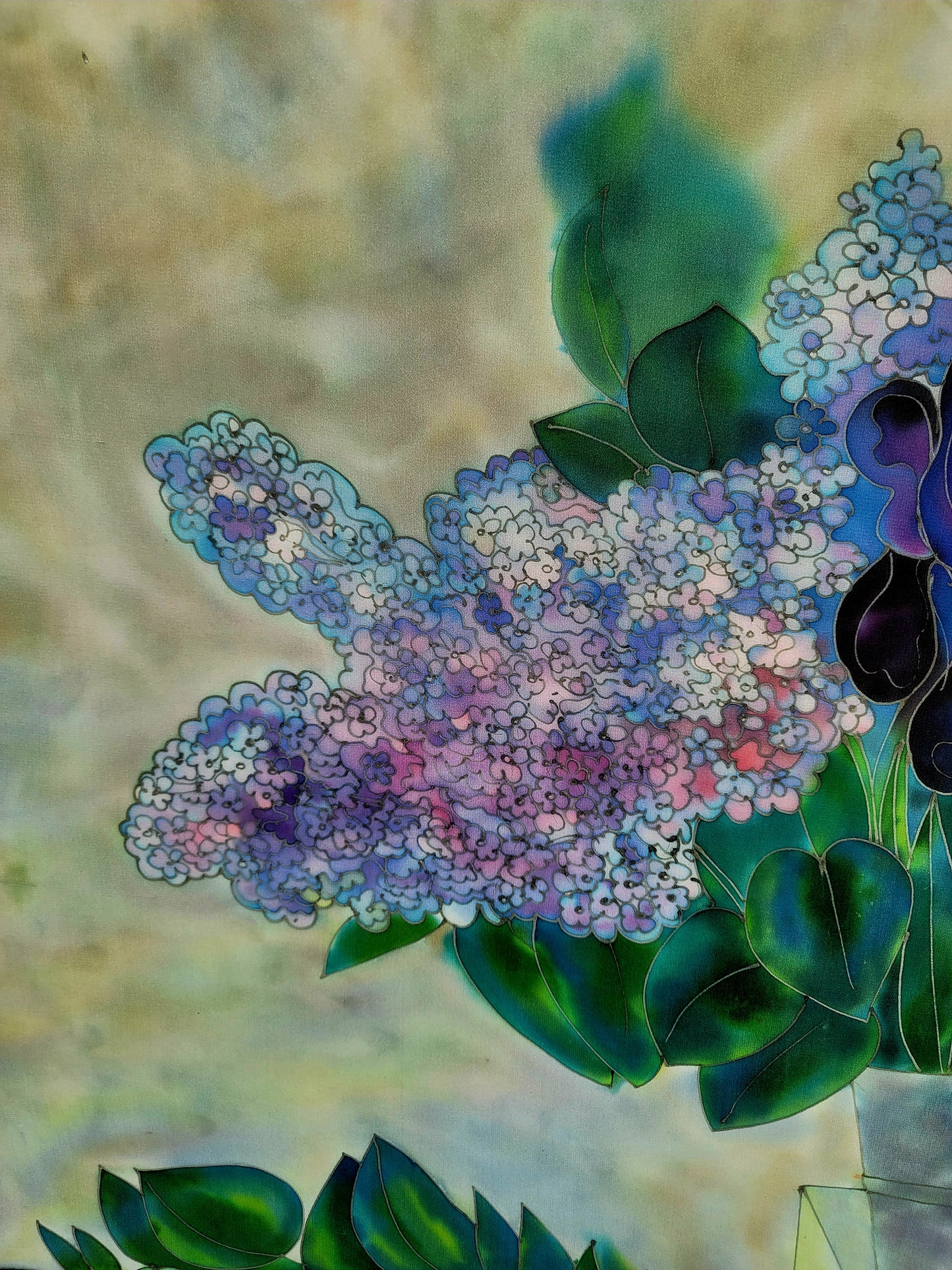 Cuadro Floral en Acuarela – Arte Original Firmado 🎨🌸