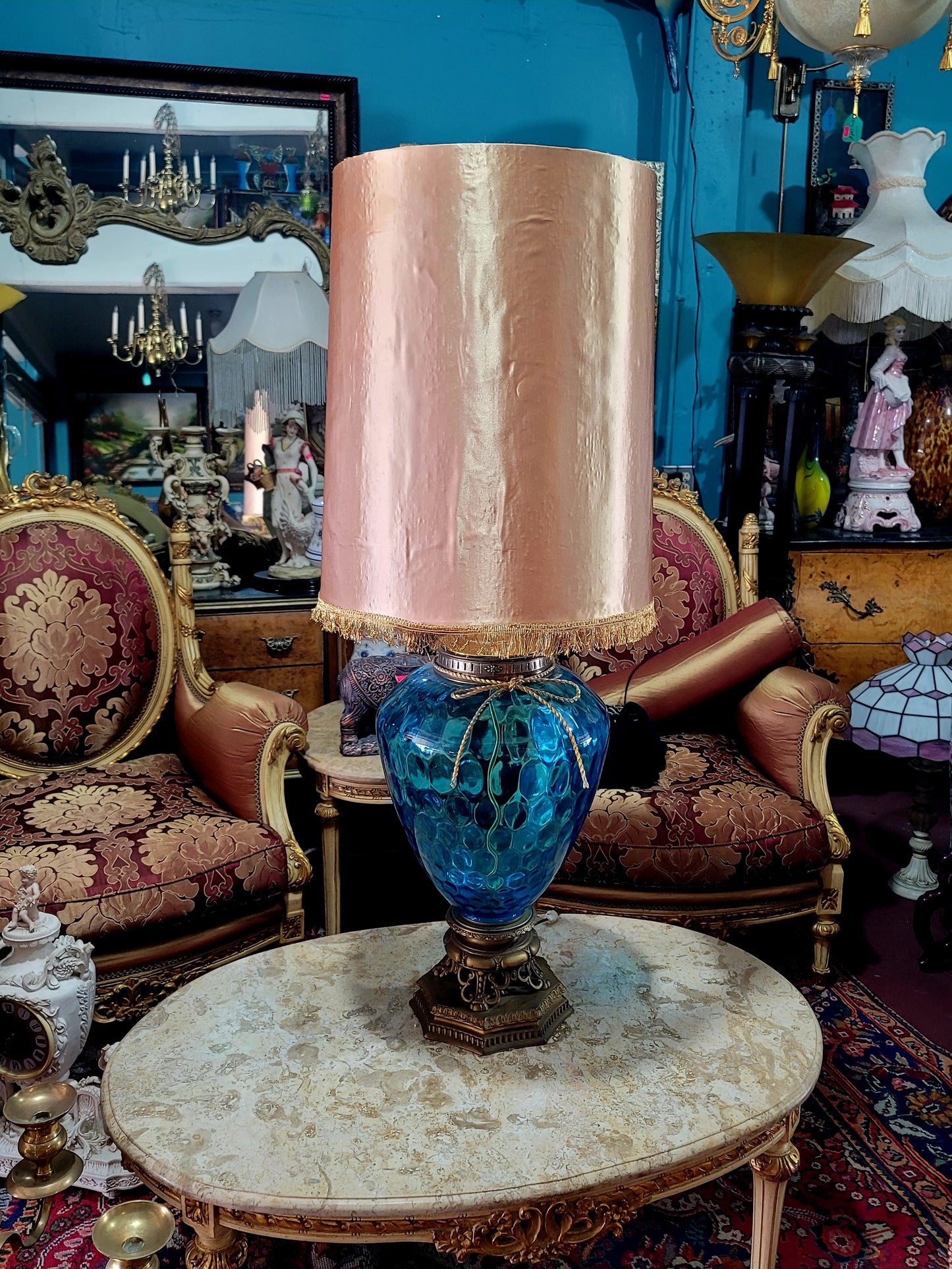 🕯️✨Hollywood Regency Lamp: Elegance and Glamour for your Home✨🕯️