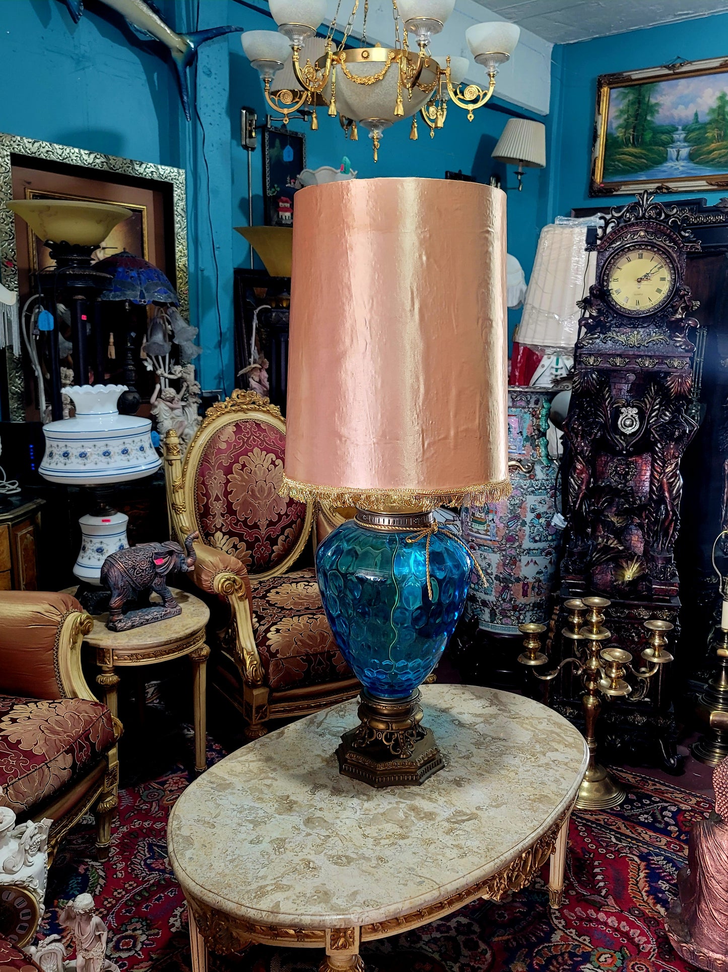 🕯️✨Hollywood Regency Lamp: Elegance and Glamour for your Home✨🕯️