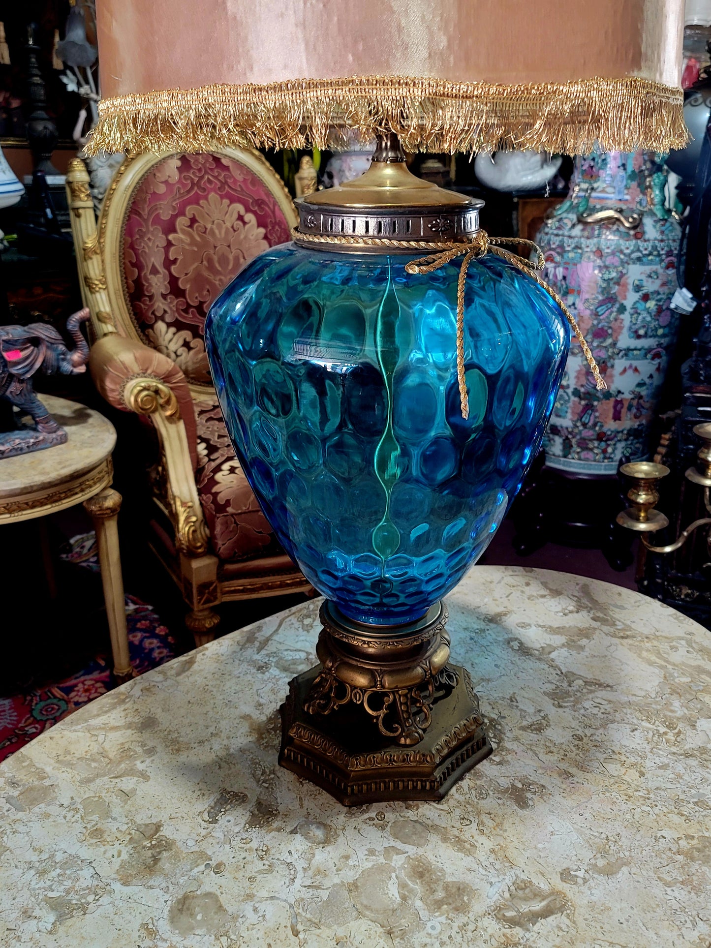 🕯️✨Hollywood Regency Lamp: Elegance and Glamour for your Home✨🕯️
