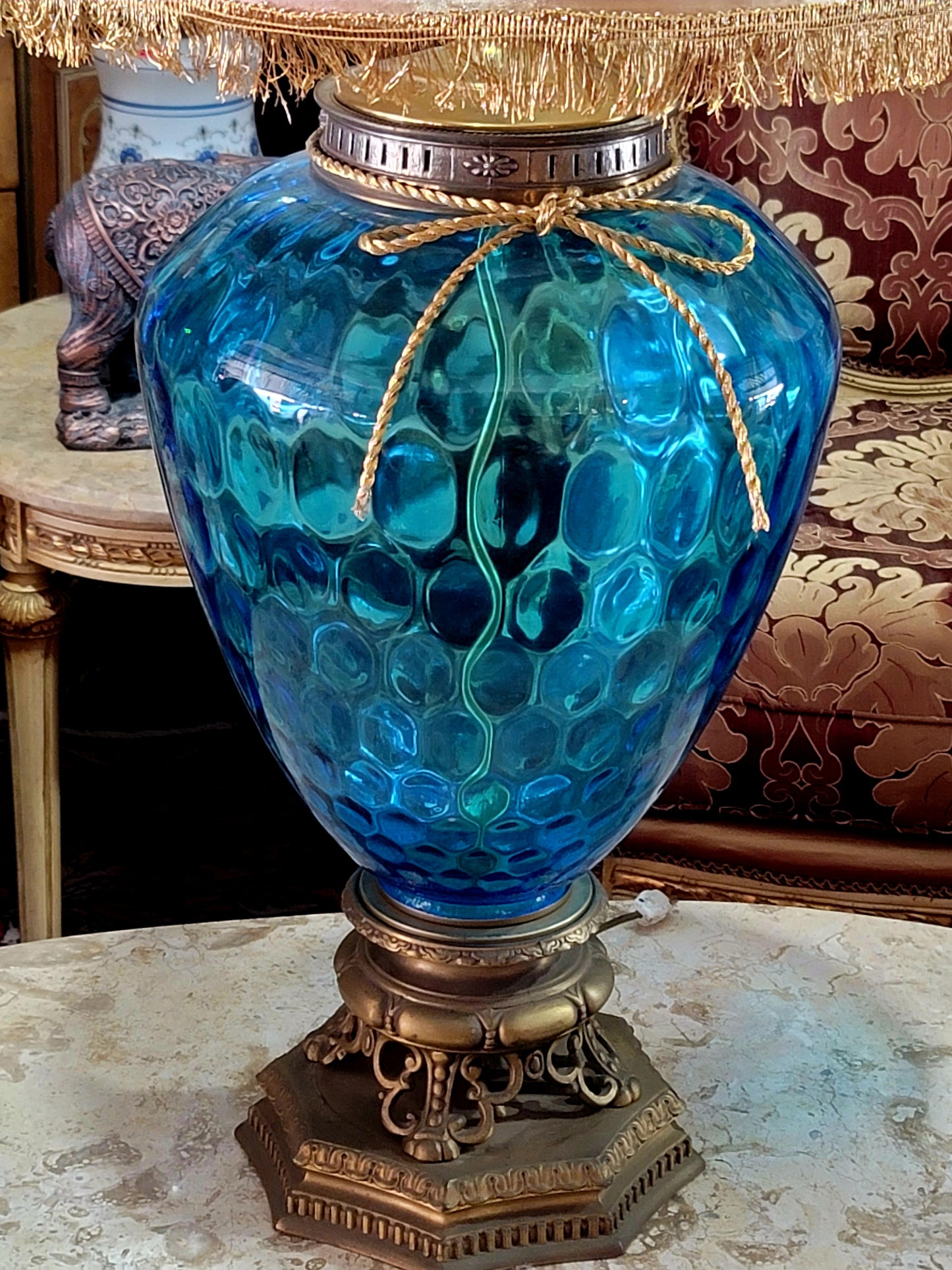 🕯️✨Hollywood Regency Lamp: Elegance and Glamour for your Home✨🕯️