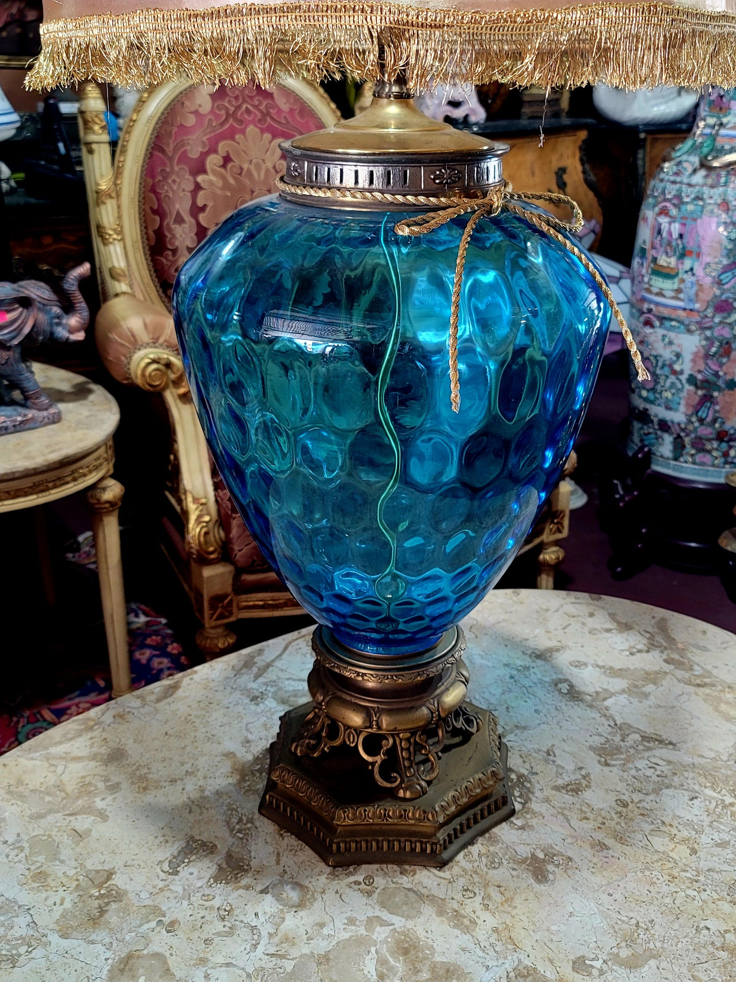 🕯️✨Hollywood Regency Lamp: Elegance and Glamour for your Home✨🕯️