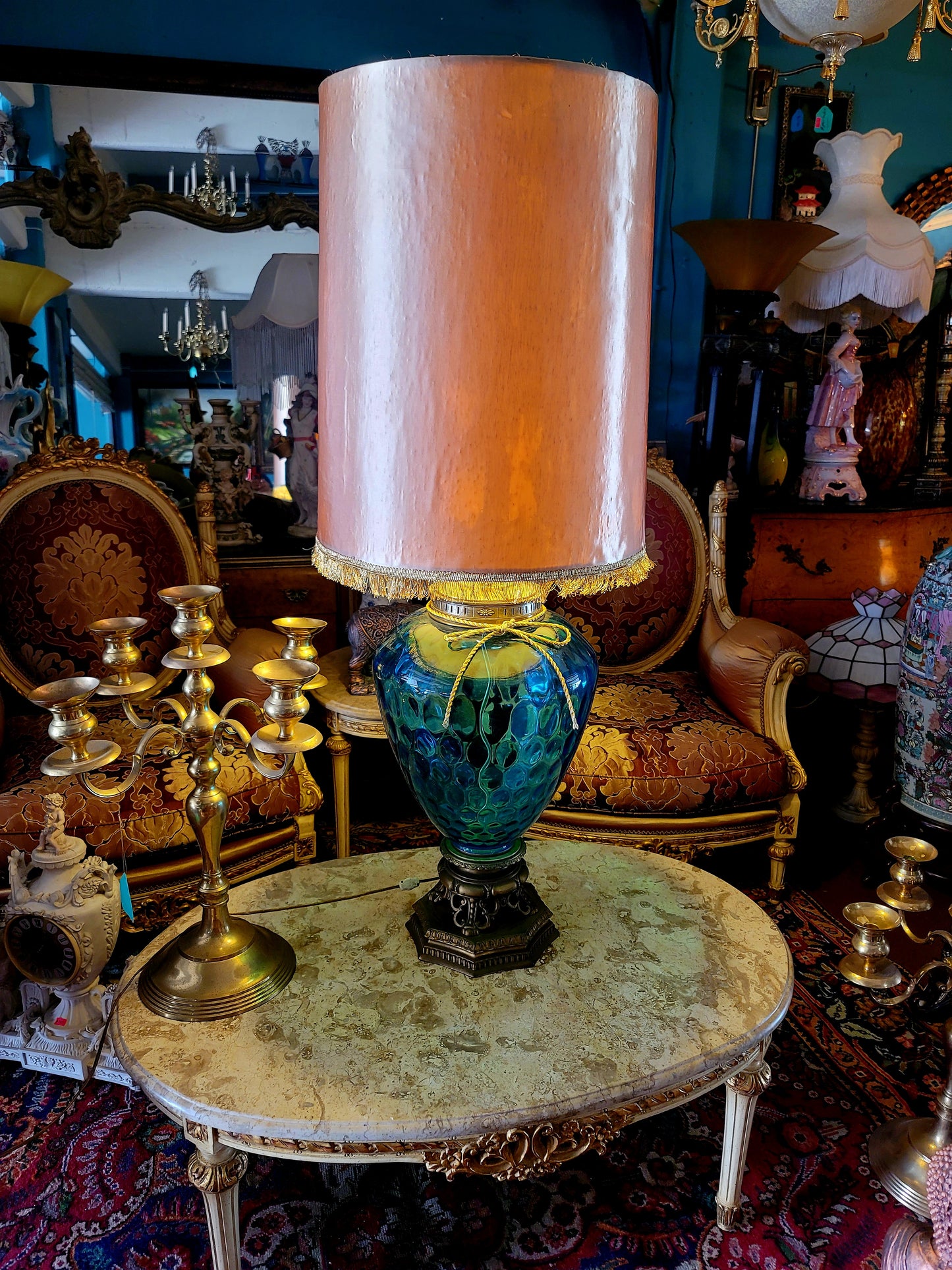 🕯️✨Hollywood Regency Lamp: Elegance and Glamour for your Home✨🕯️