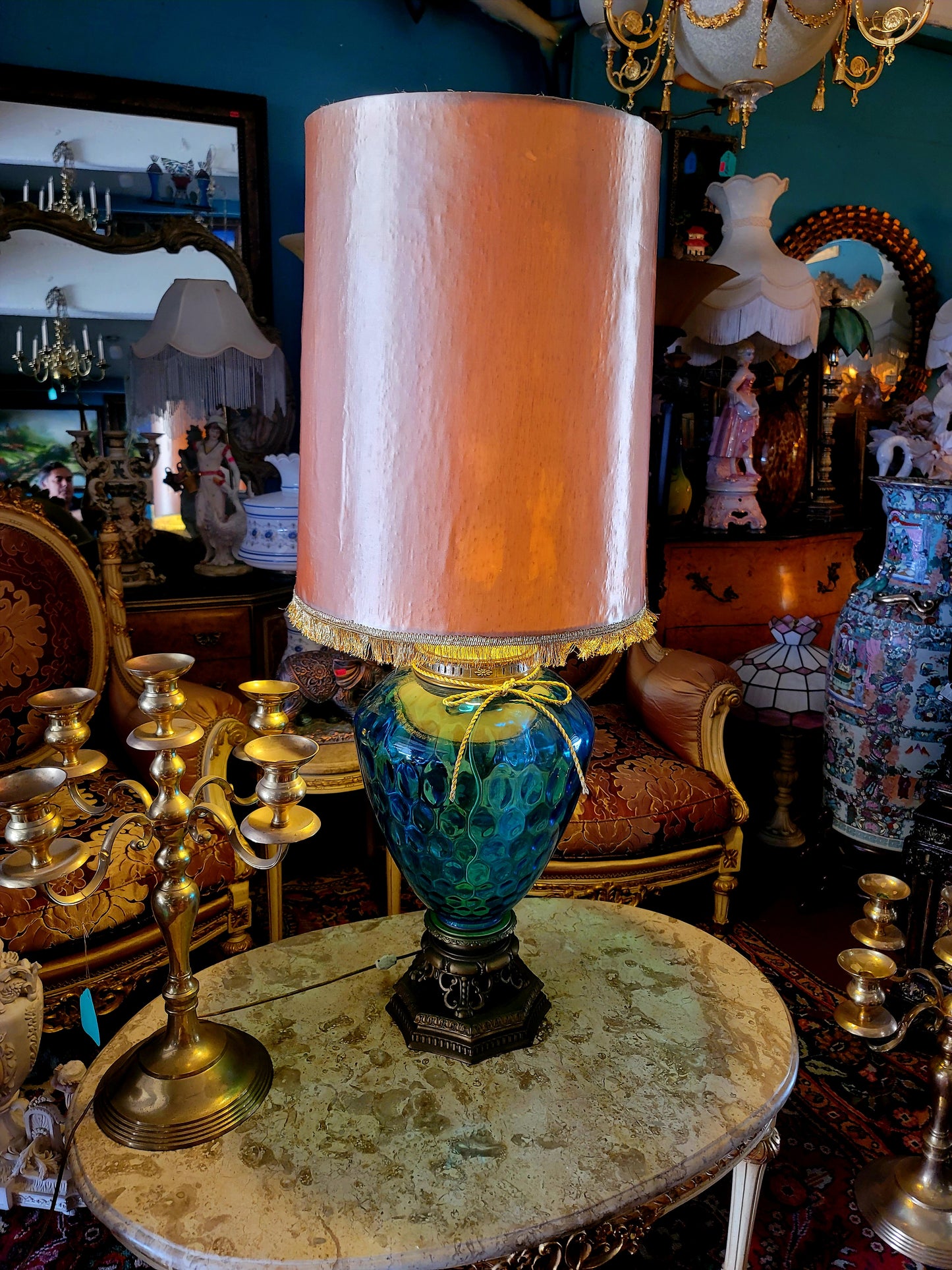 🕯️✨Hollywood Regency Lamp: Elegance and Glamour for your Home✨🕯️