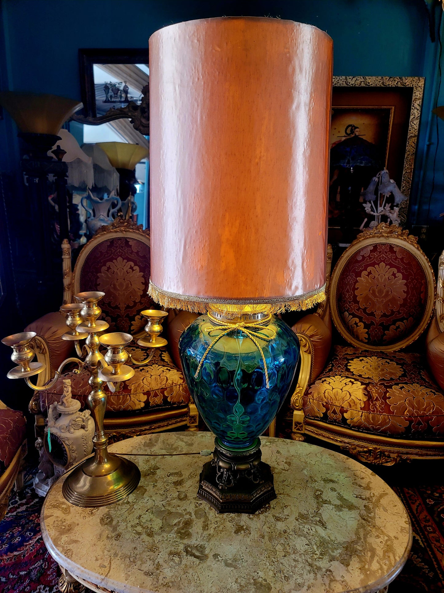 🕯️✨Hollywood Regency Lamp: Elegance and Glamour for your Home✨🕯️