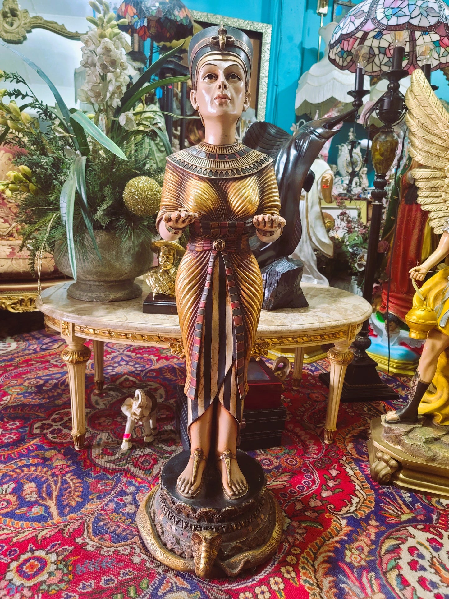Egyptian Sculpture Servant of the Egyptian Queen: A Functional Work of Art⚖️