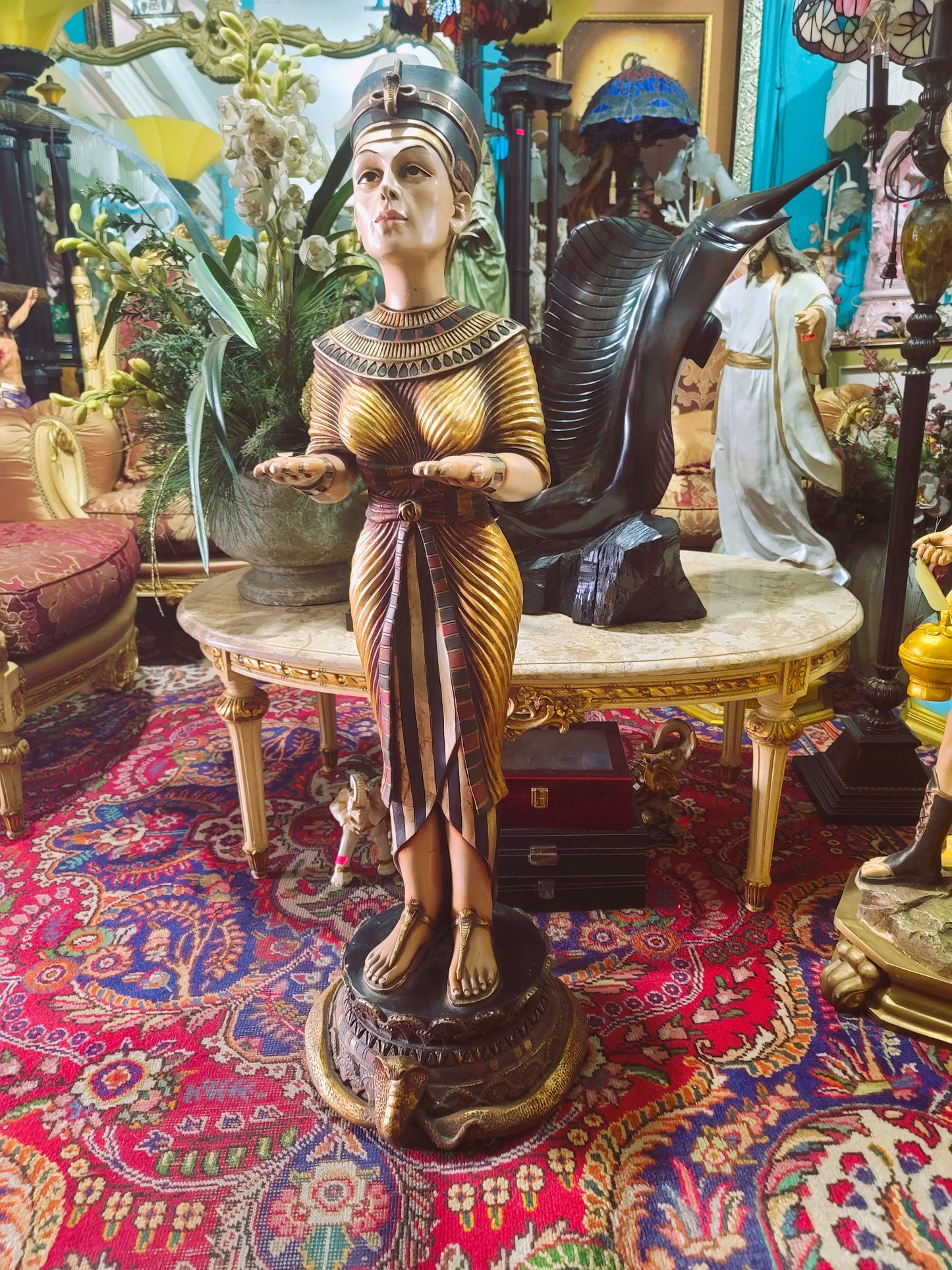 Egyptian Sculpture Servant of the Egyptian Queen: A Functional Work of Art⚖️