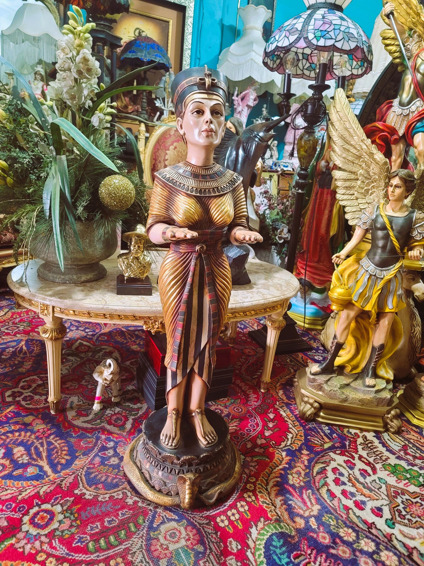 Egyptian Sculpture Servant of the Egyptian Queen: A Functional Work of Art⚖️