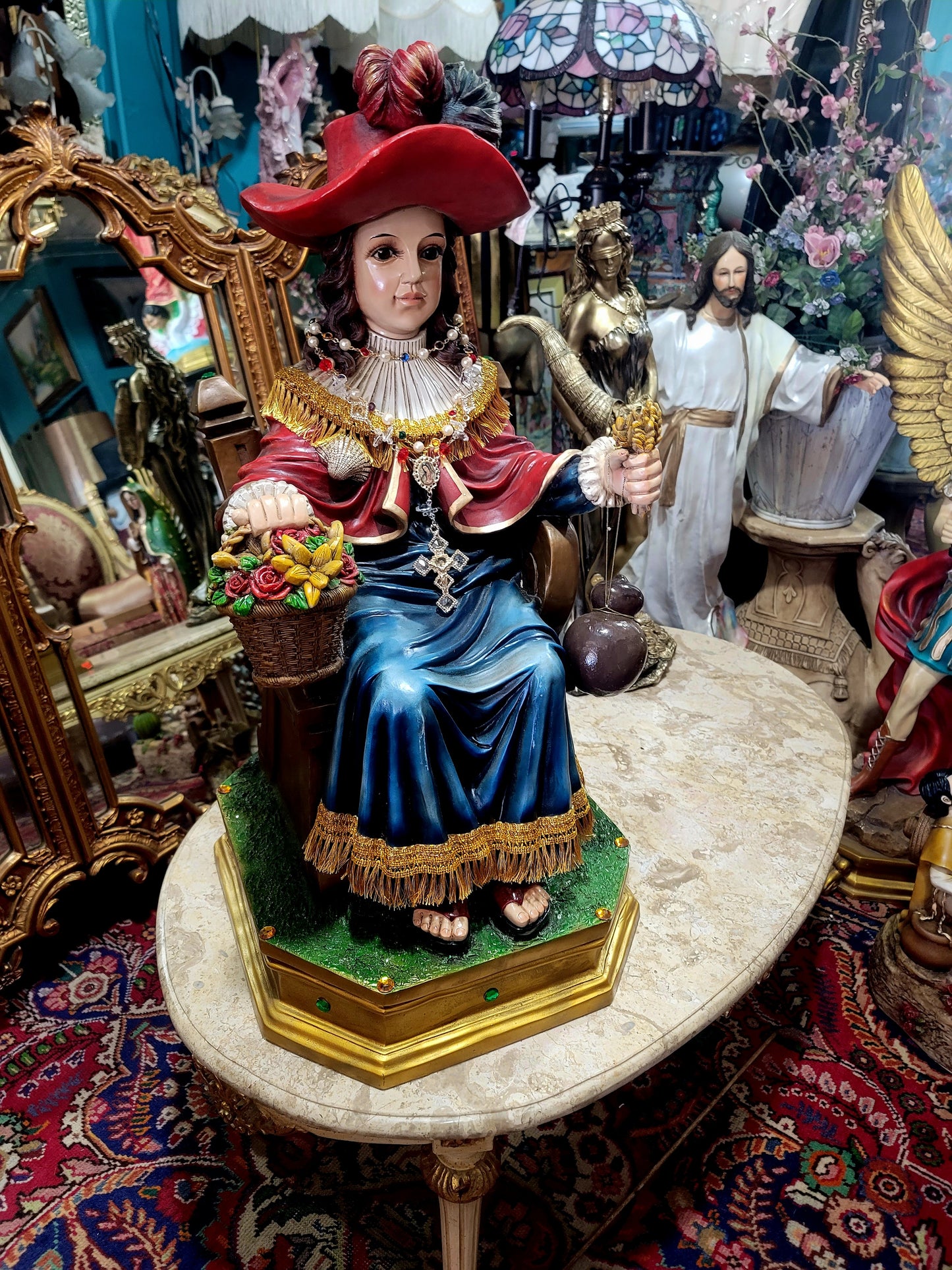 🗡️🪽Figura del Santo Niño de Atocha - Ornamentado🪽🗡️