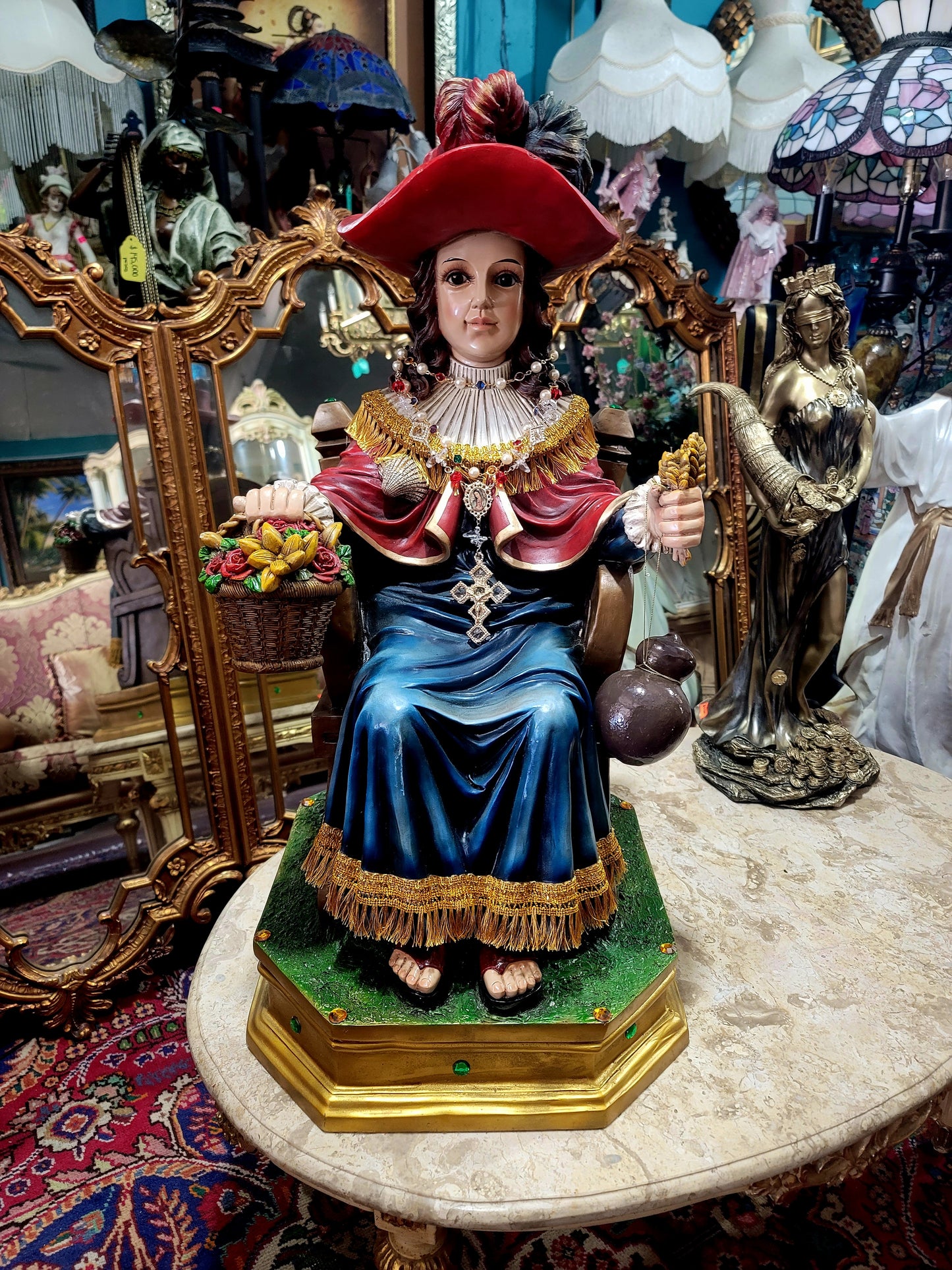 🗡️🪽Figura del Santo Niño de Atocha - Ornamentado🪽🗡️