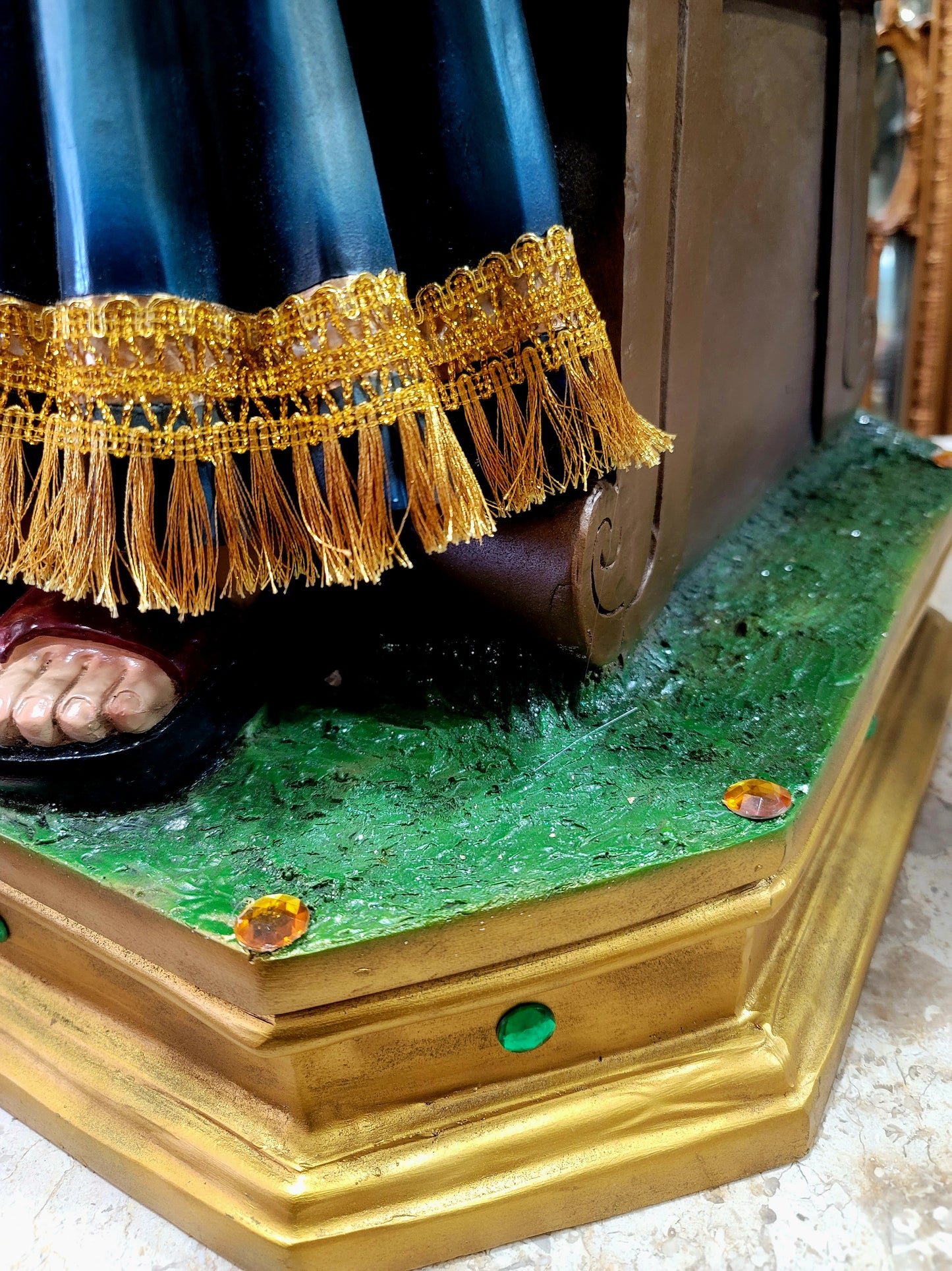 🗡️🪽Figura del Santo Niño de Atocha - Ornamentado🪽🗡️