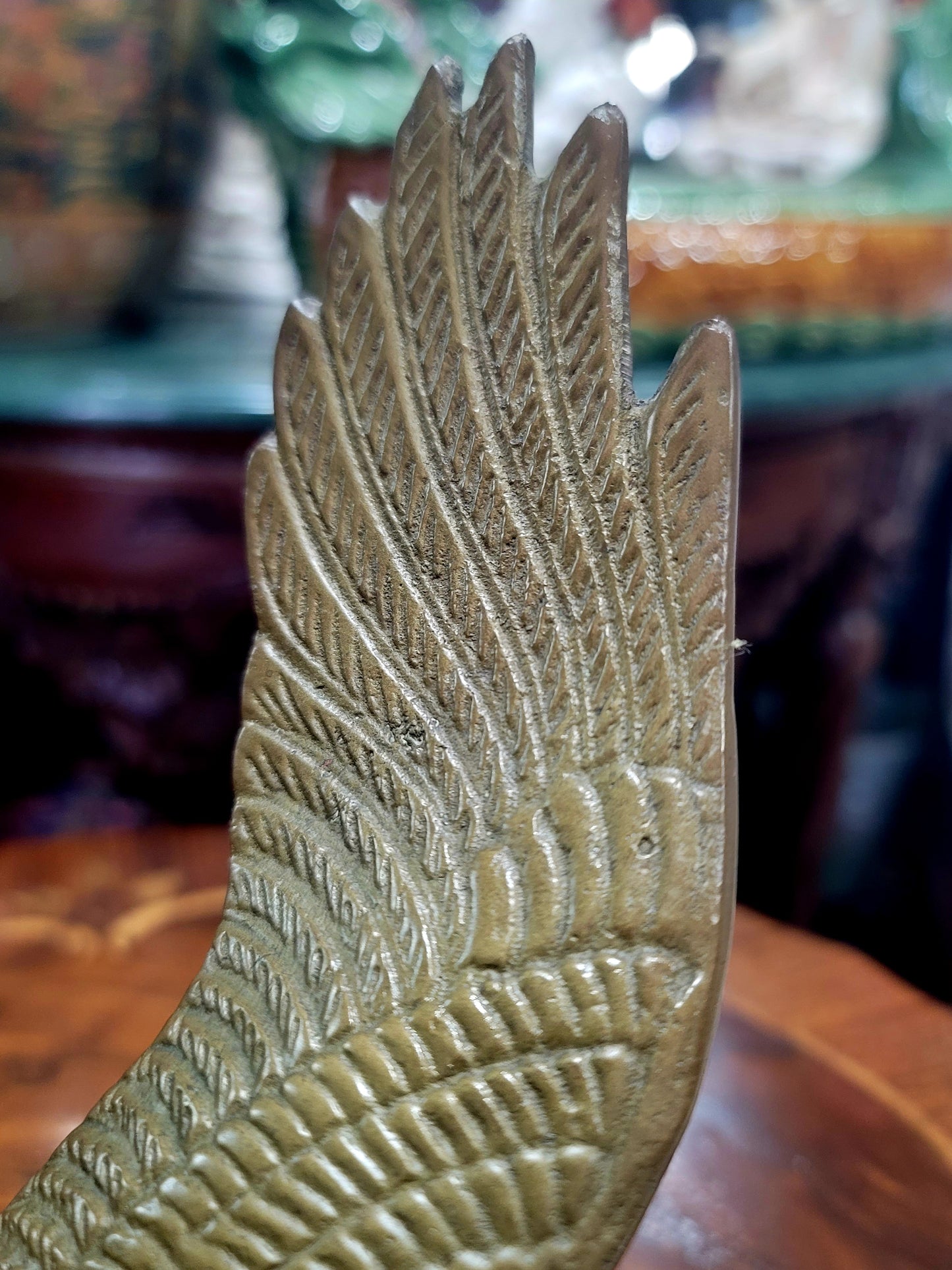 🦅Escultura de Aguila con Base de Marmol🦅