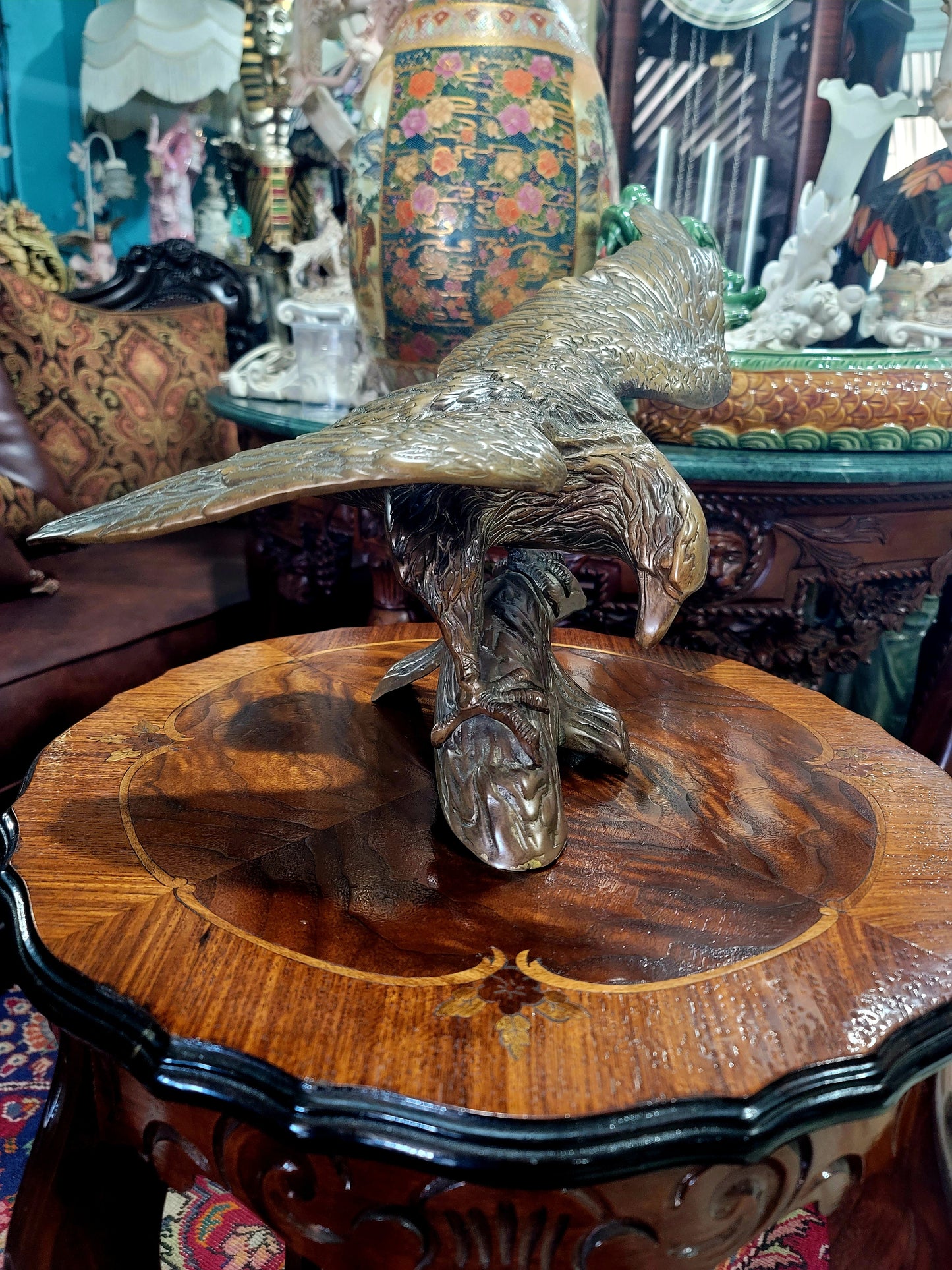 🦅Escultura de Aguila En Bronce – Belleza y Poder Atemporal🦅