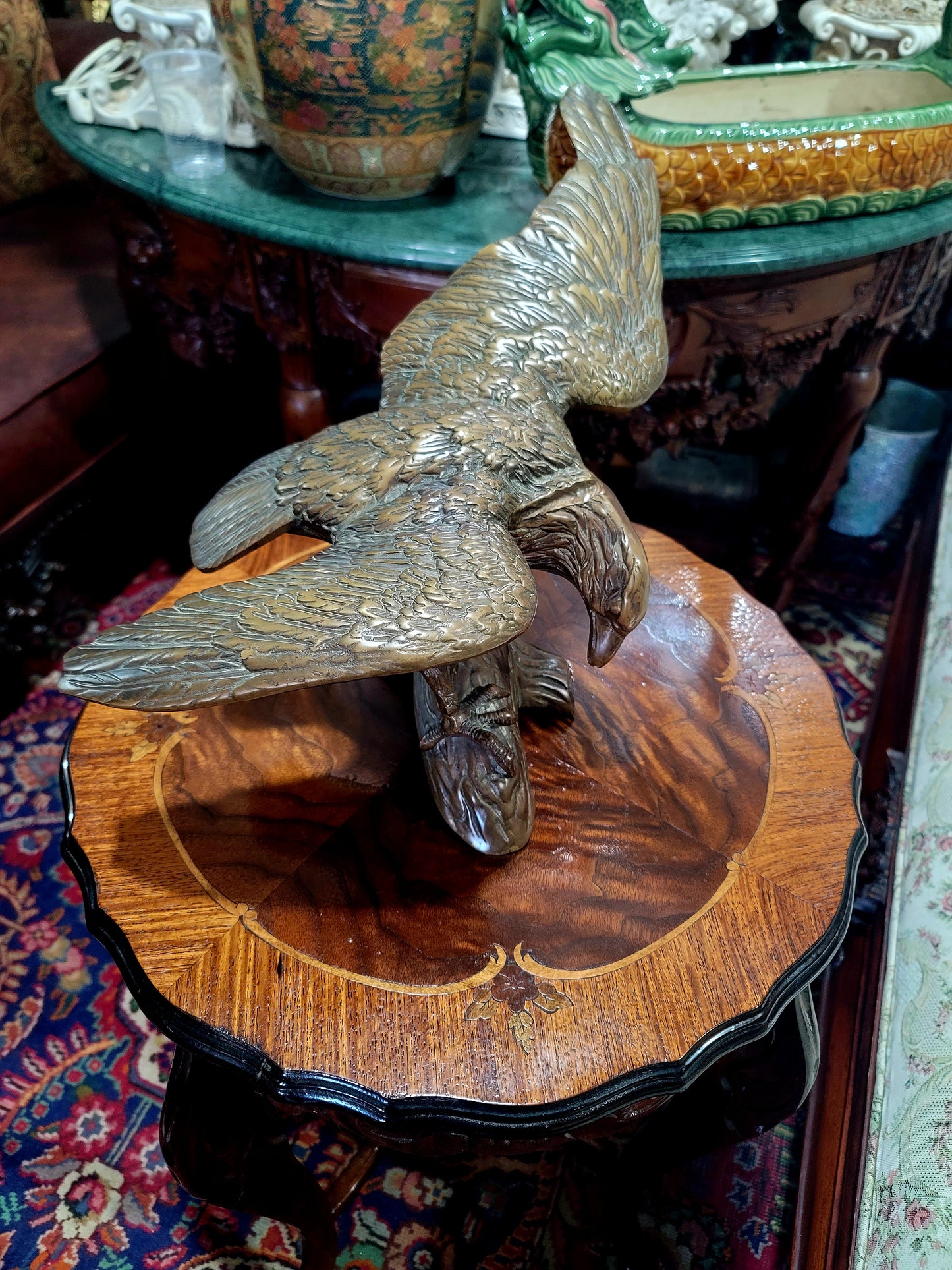 🦅Escultura de Aguila En Bronce – Belleza y Poder Atemporal🦅