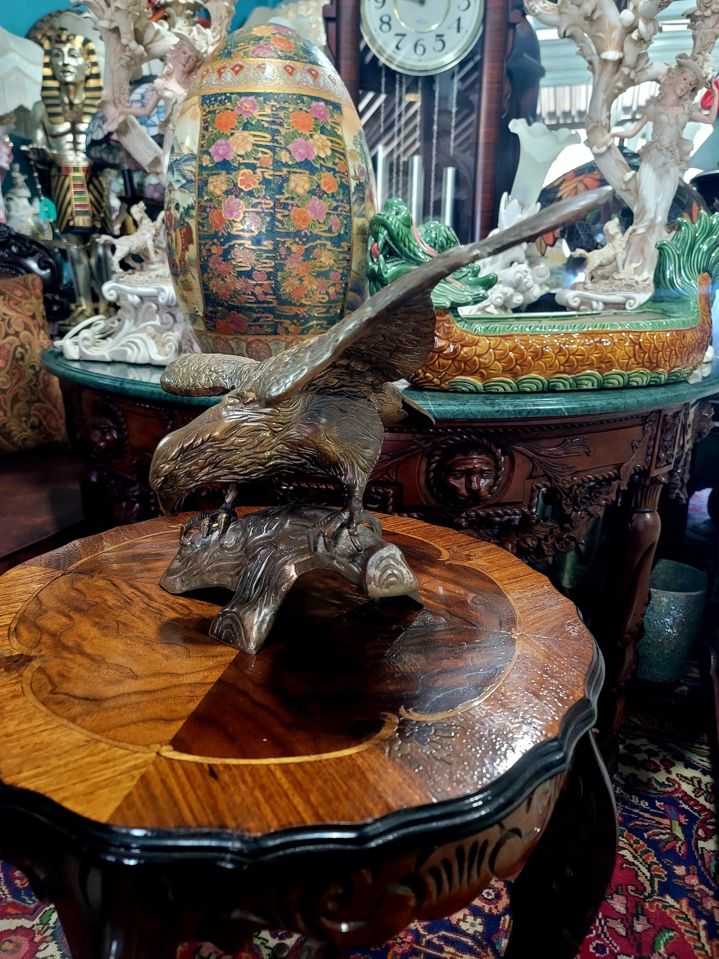 🦅Escultura de Aguila En Bronce – Belleza y Poder Atemporal🦅