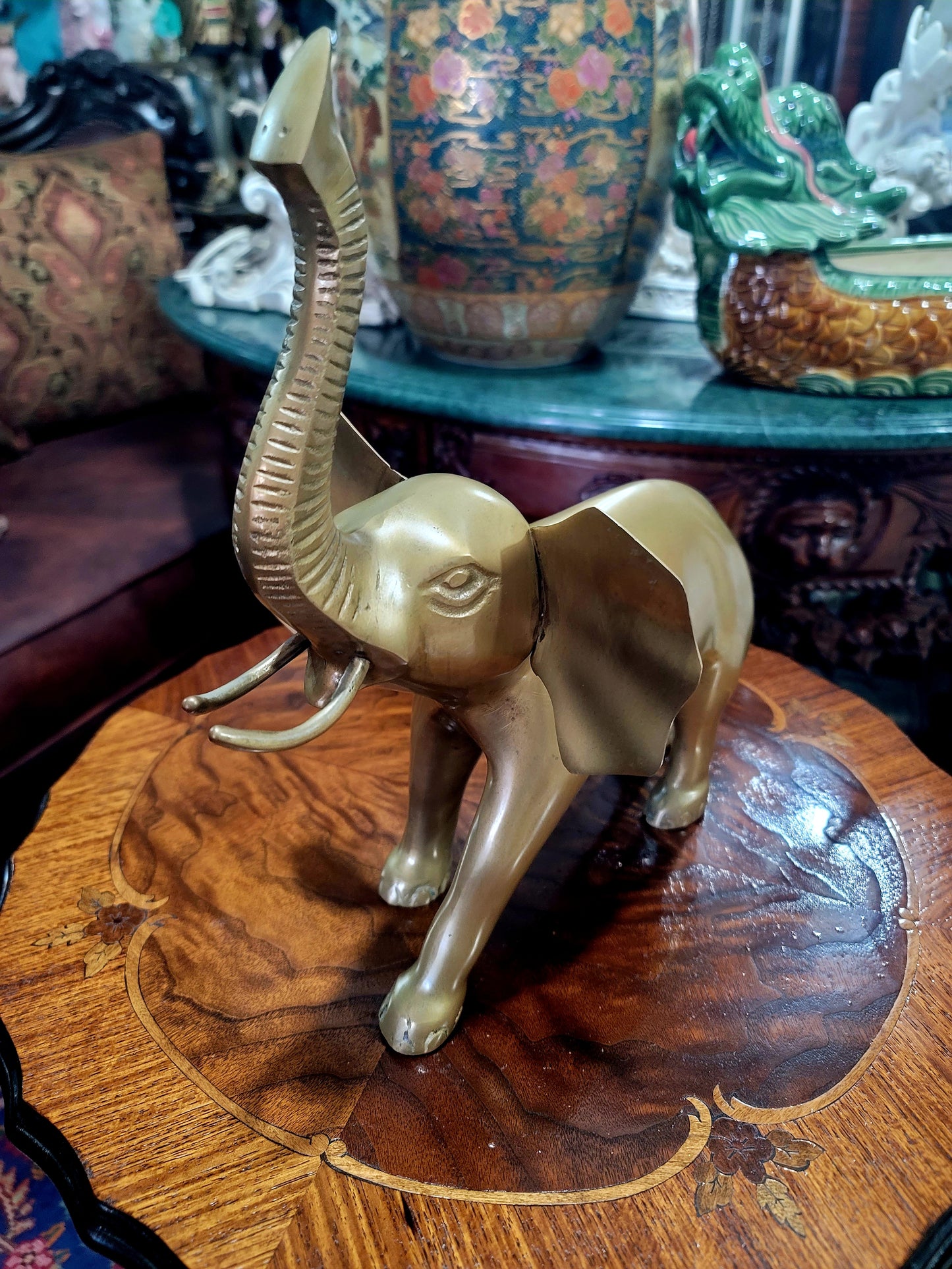 🦅 Bronze Sculpture of an Eagle in Flight with a Globe for Sale 🦅
