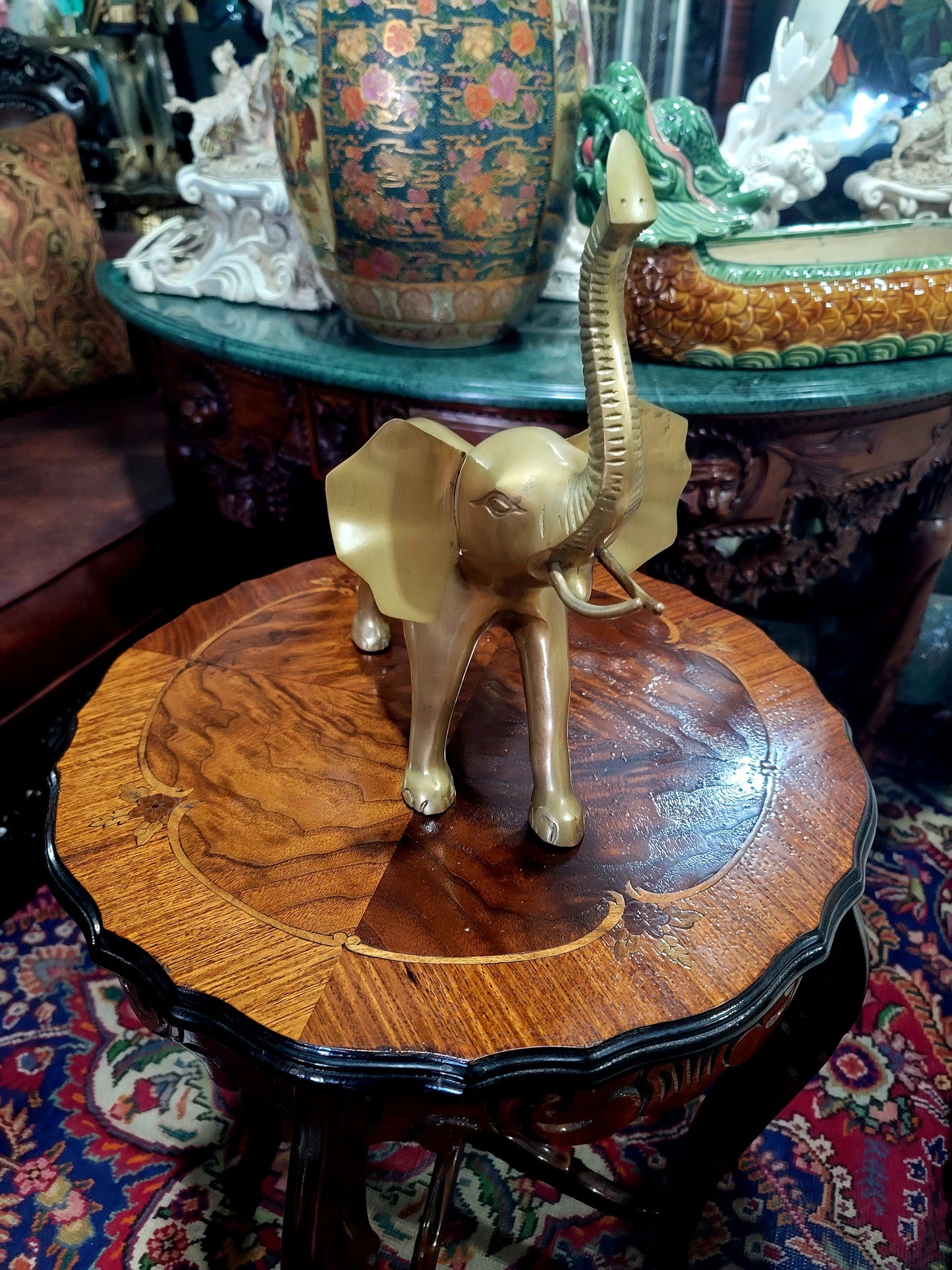 🦅 Bronze Sculpture of an Eagle in Flight with a Globe for Sale 🦅