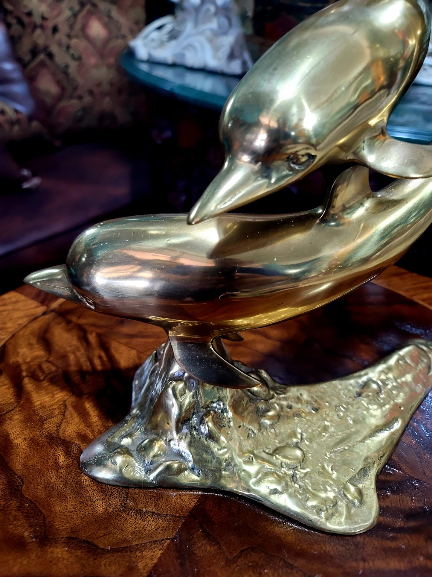 🦅 Bronze Sculpture of an Eagle in Flight with a Globe for Sale 🦅