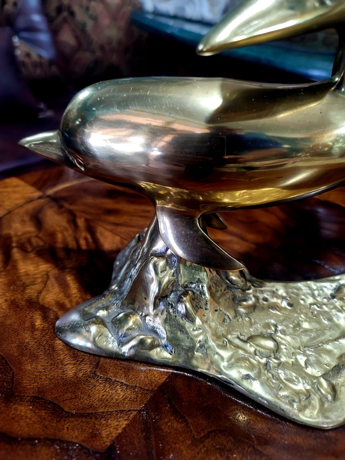 🦅 Bronze Sculpture of an Eagle in Flight with a Globe for Sale 🦅
