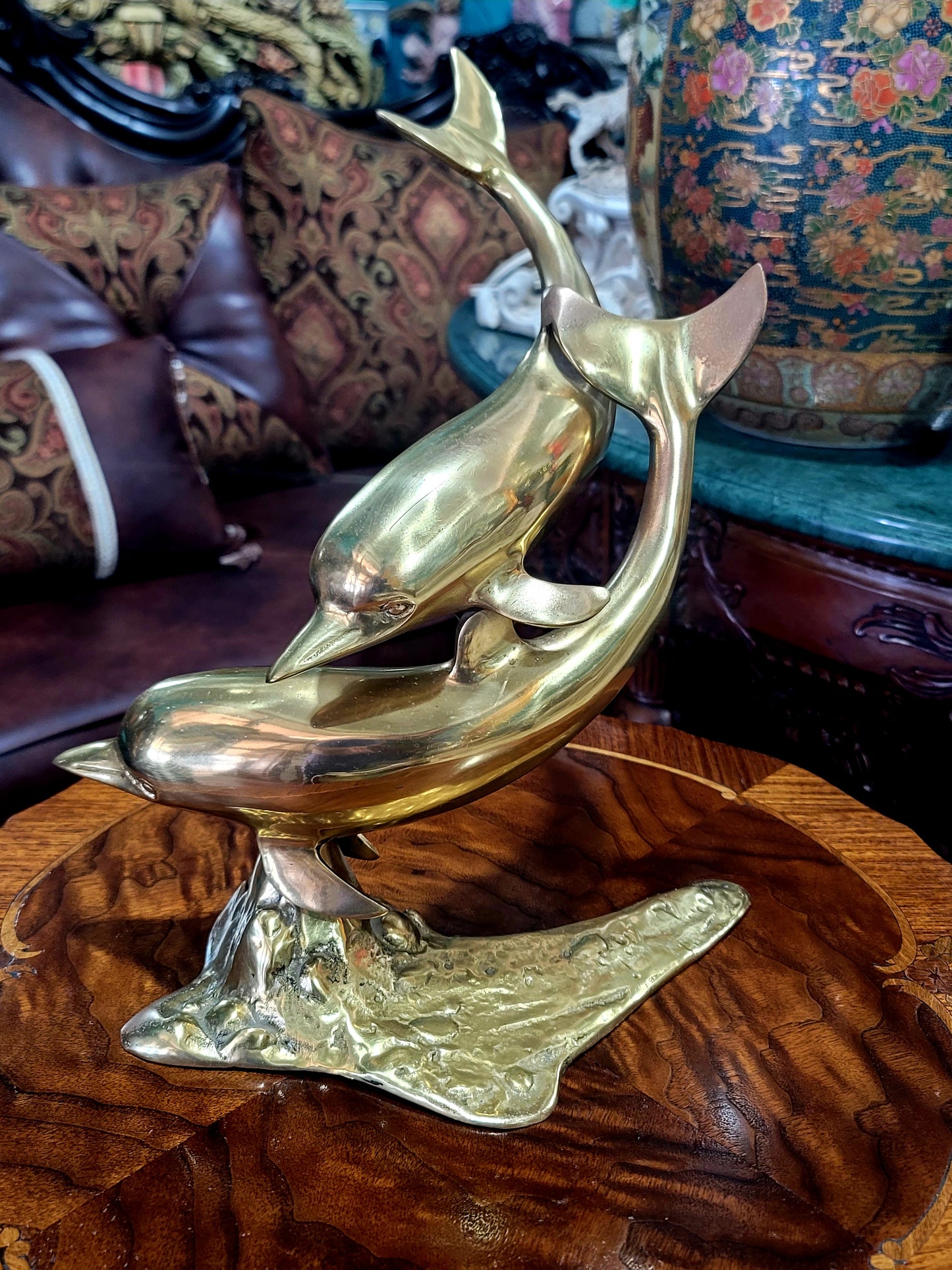 🦅 Bronze Sculpture of an Eagle in Flight with a Globe for Sale 🦅