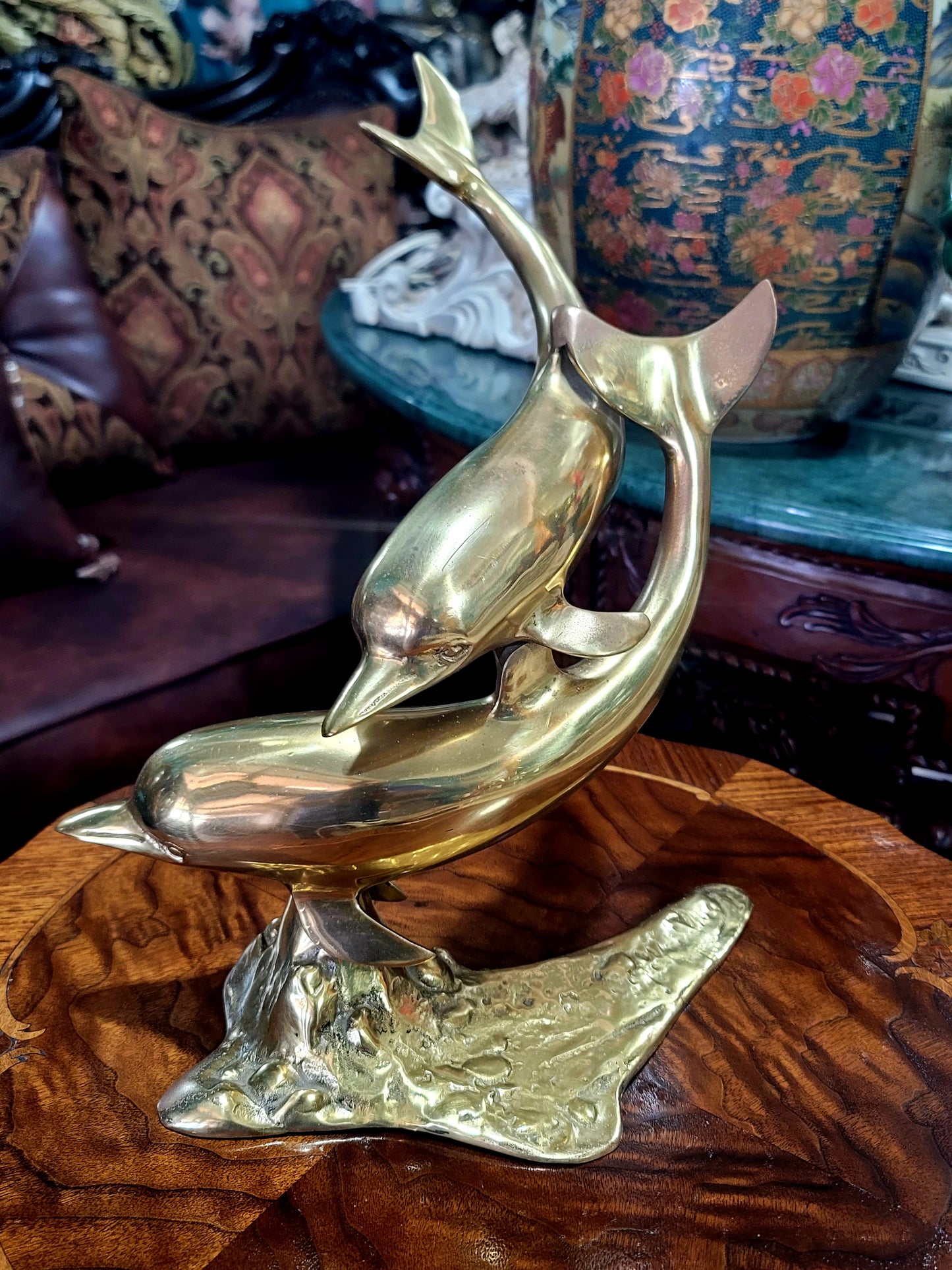 🦅 Bronze Sculpture of an Eagle in Flight with a Globe for Sale 🦅