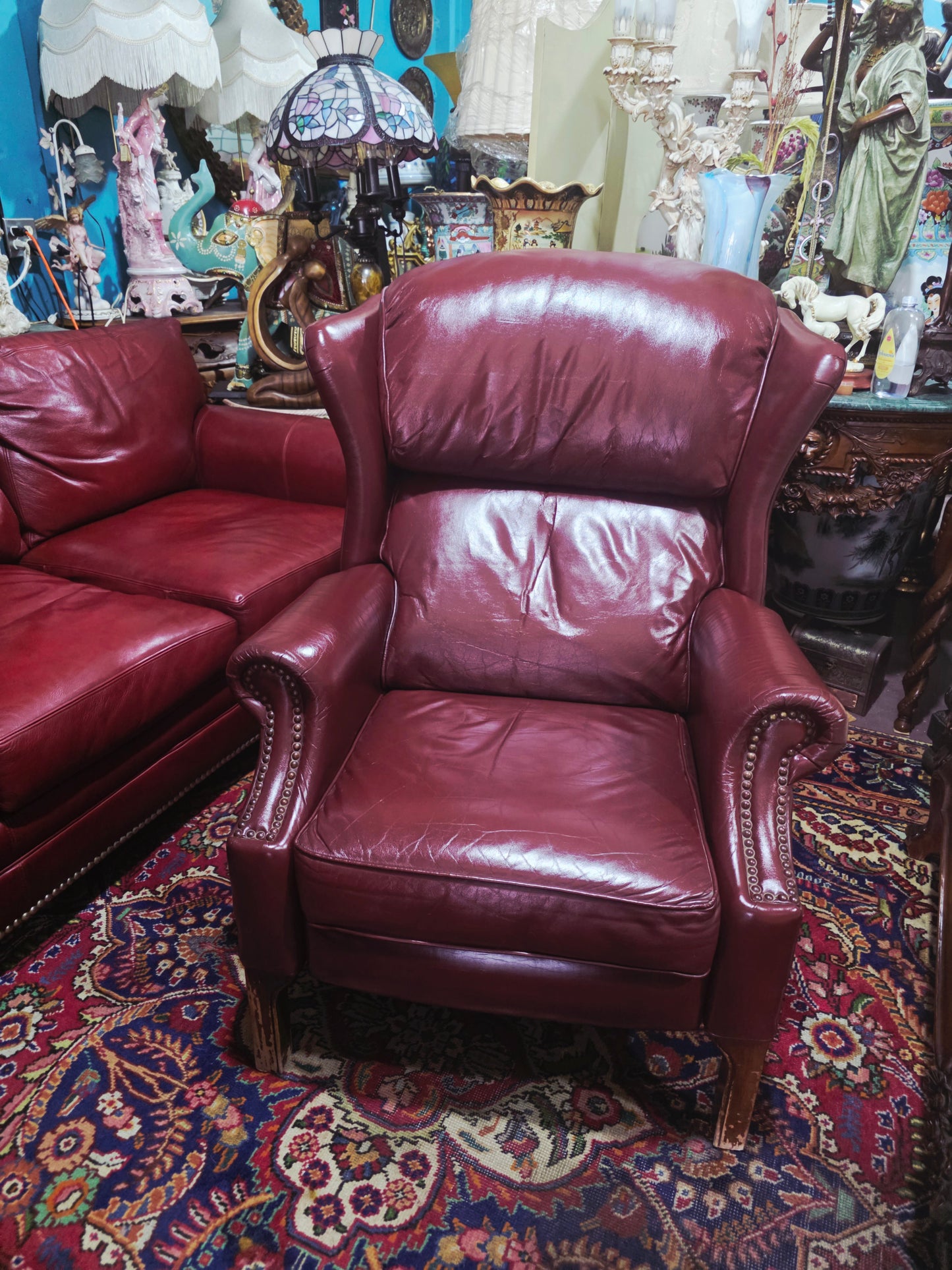 ✨🛋️Sillon Reclinable de Piel – Elegancia Clásica y Confort Atemporal 🛋️✨