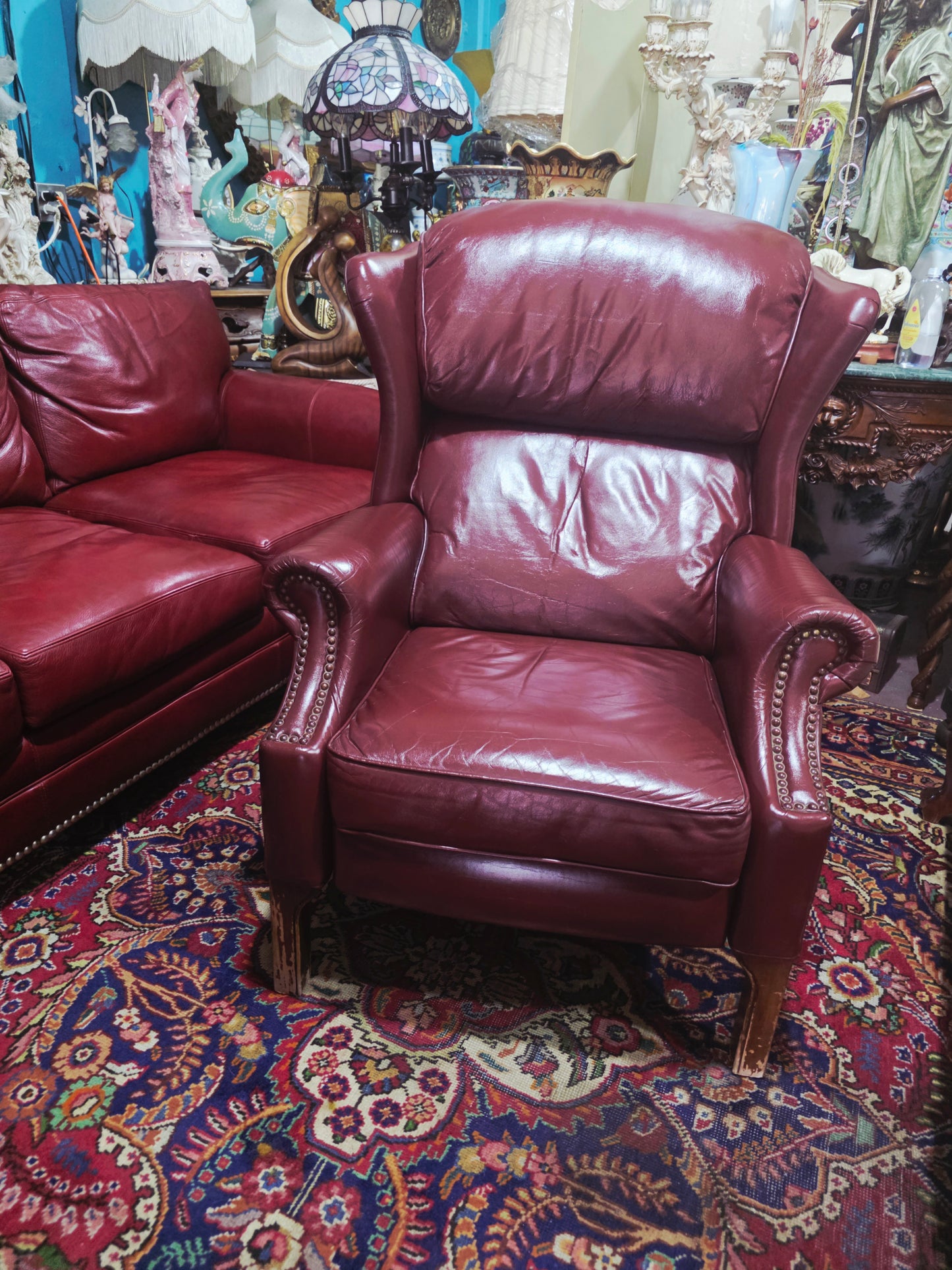 ✨🛋️Sillon Reclinable de Piel – Elegancia Clásica y Confort Atemporal 🛋️✨