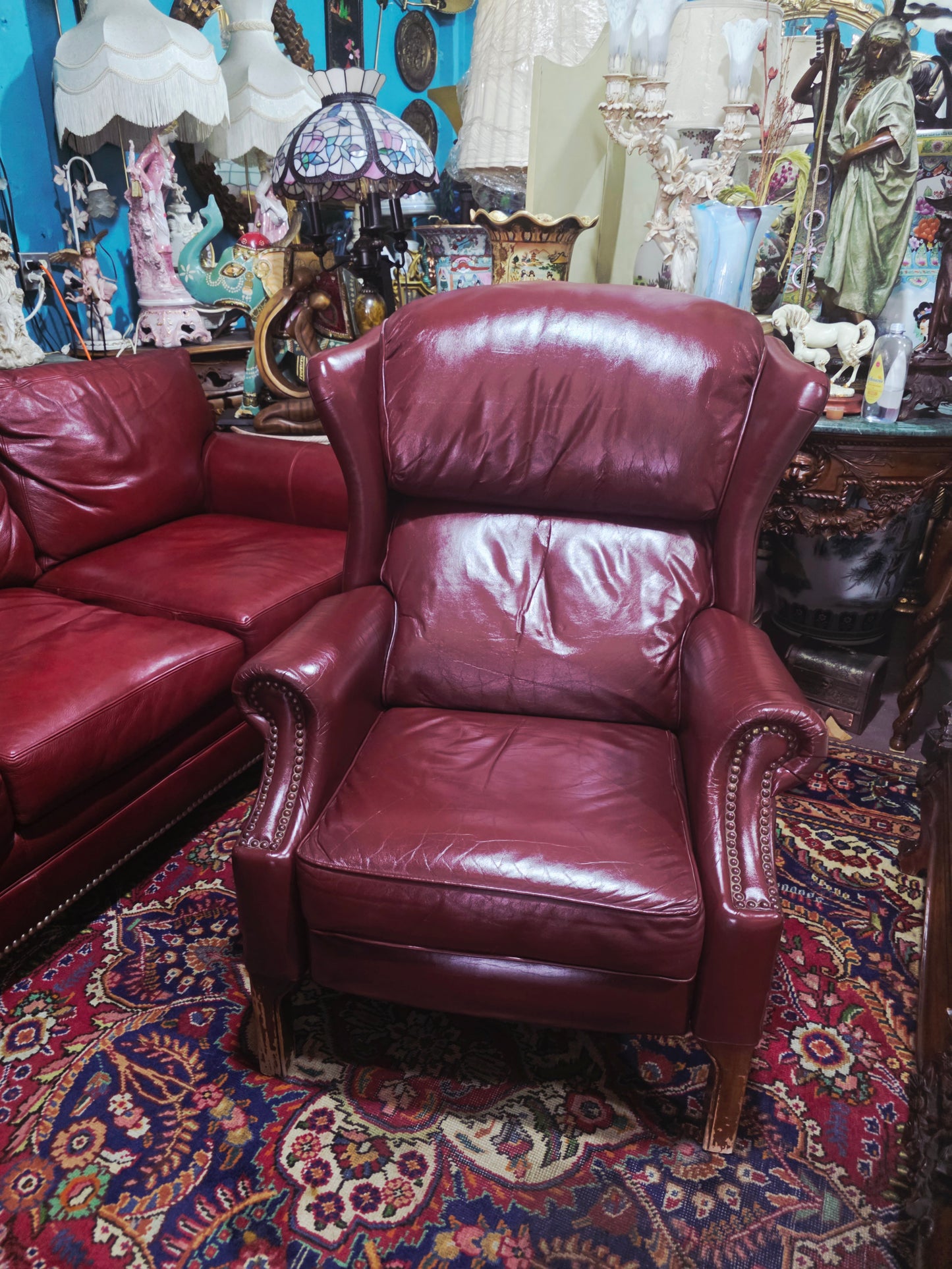 ✨🛋️Sillon Reclinable de Piel – Elegancia Clásica y Confort Atemporal 🛋️✨