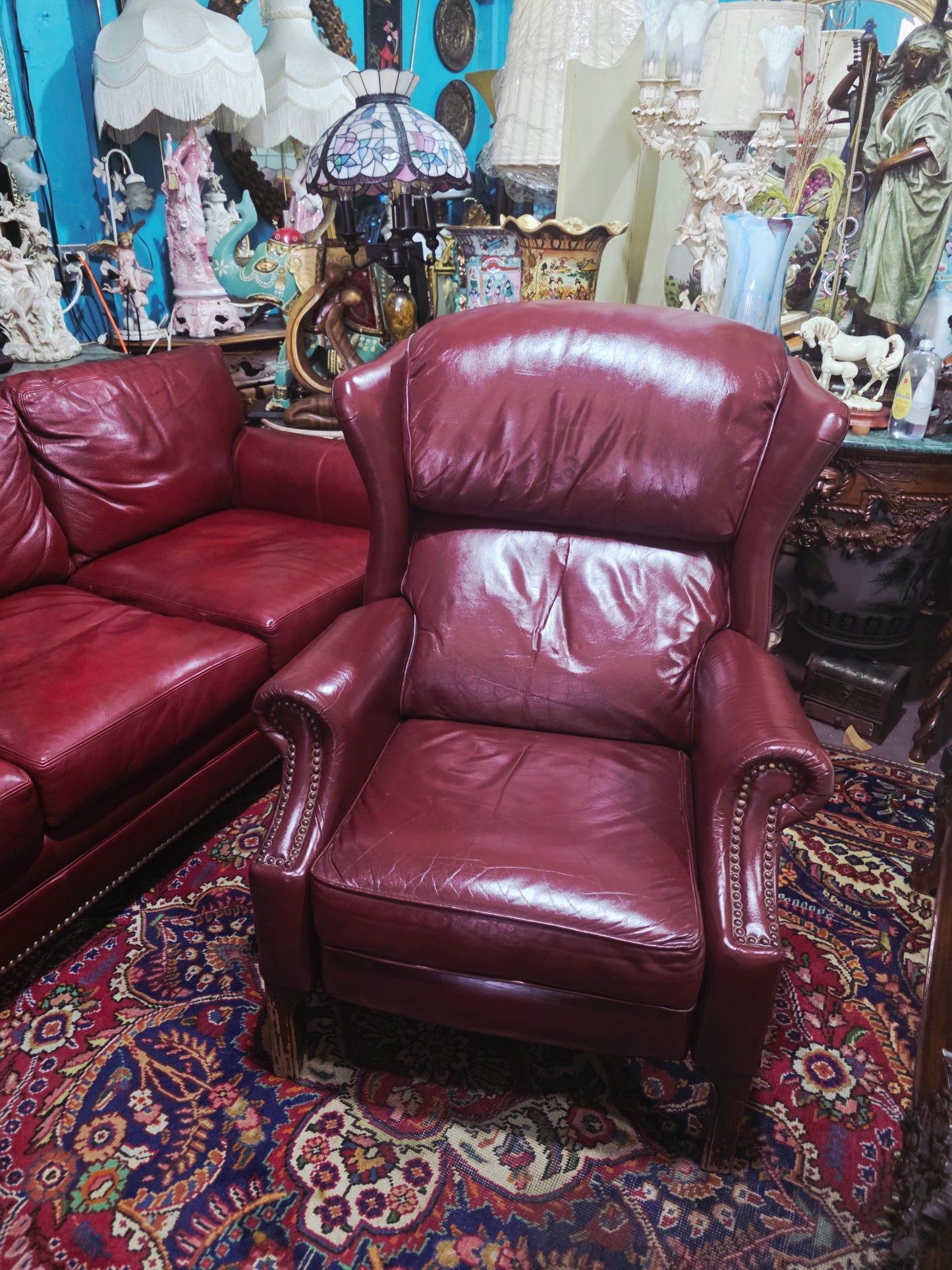 ✨🛋️Sillon Reclinable de Piel – Elegancia Clásica y Confort Atemporal 🛋️✨