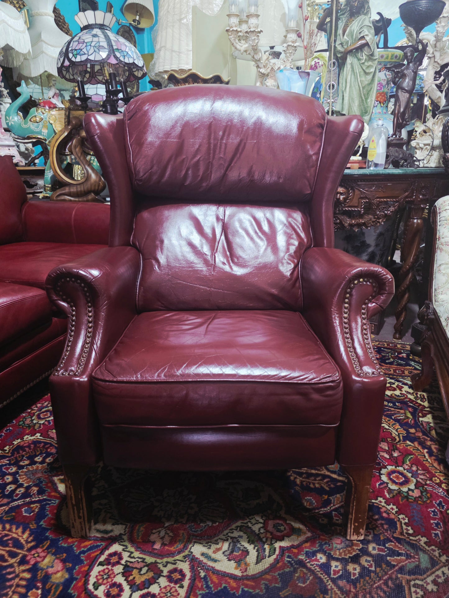 ✨🛋️Sillon Reclinable de Piel – Elegancia Clásica y Confort Atemporal 🛋️✨