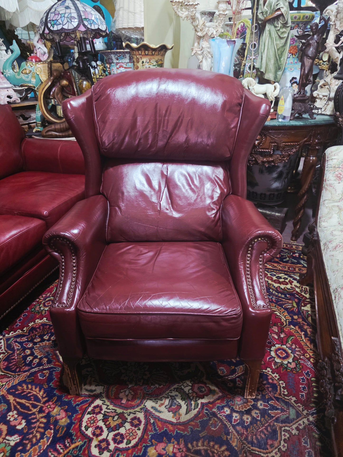 ✨🛋️Sillon Reclinable de Piel – Elegancia Clásica y Confort Atemporal 🛋️✨