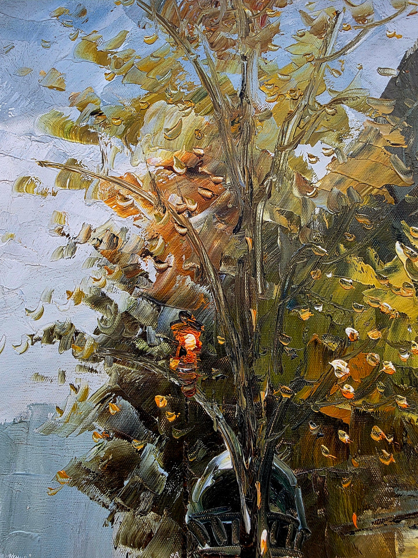 🌺🎨 Escena Urbana Europea en Técnica Impresionista🖌️🎨