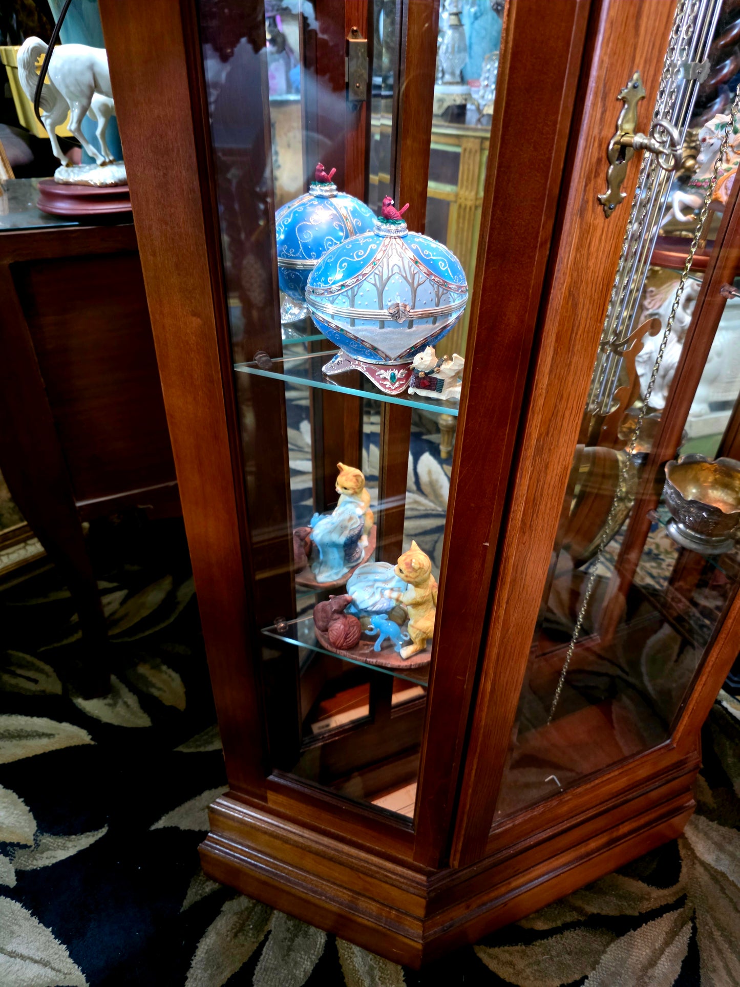 🕰️ Reloj de pie Ridgeway con placa grabada “LACAYO” — Elegancia atemporal y presencia majestuosa 🇺🇸✨