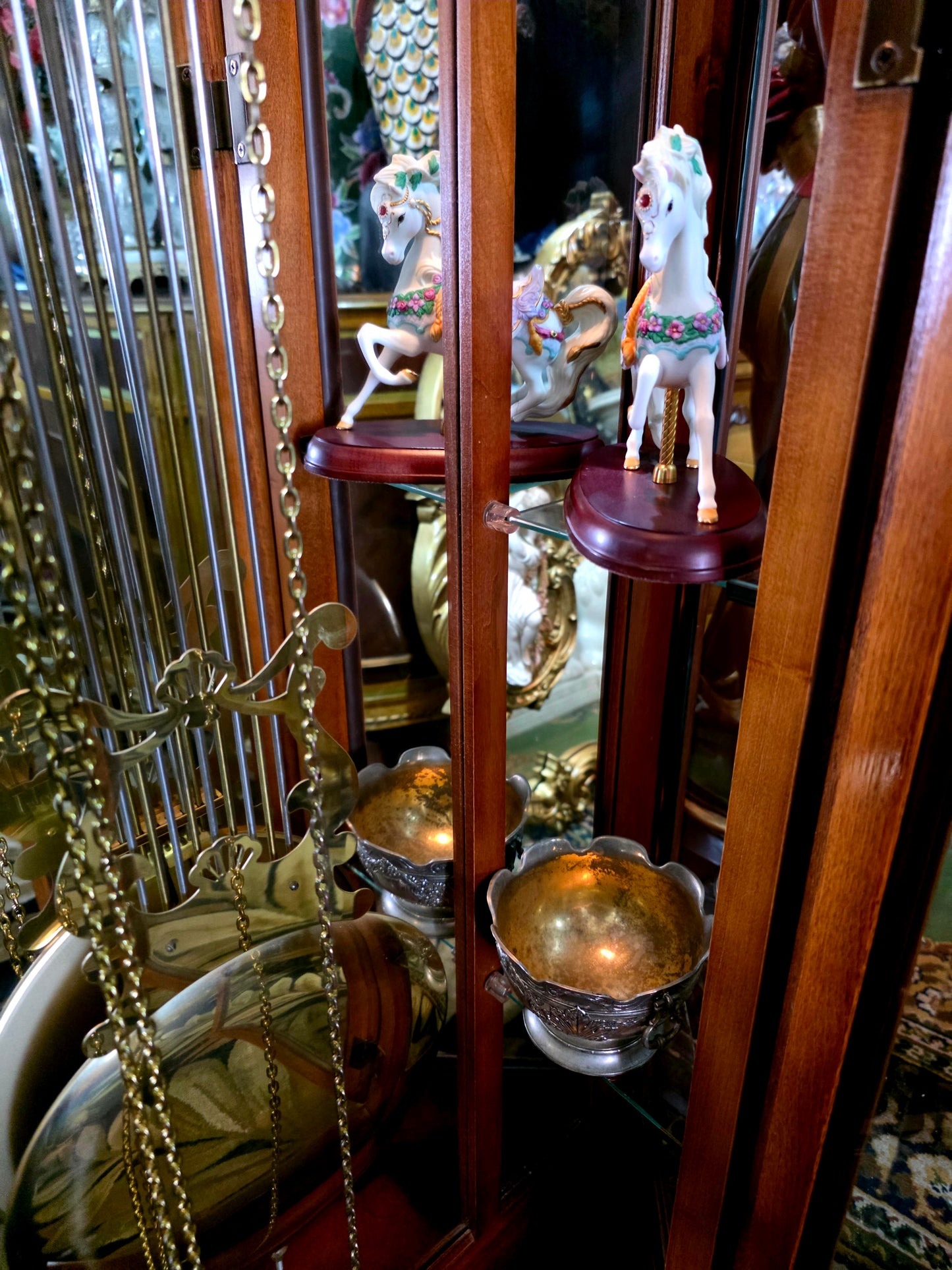 🕰️ Reloj de pie Ridgeway con placa grabada “LACAYO” — Elegancia atemporal y presencia majestuosa 🇺🇸✨