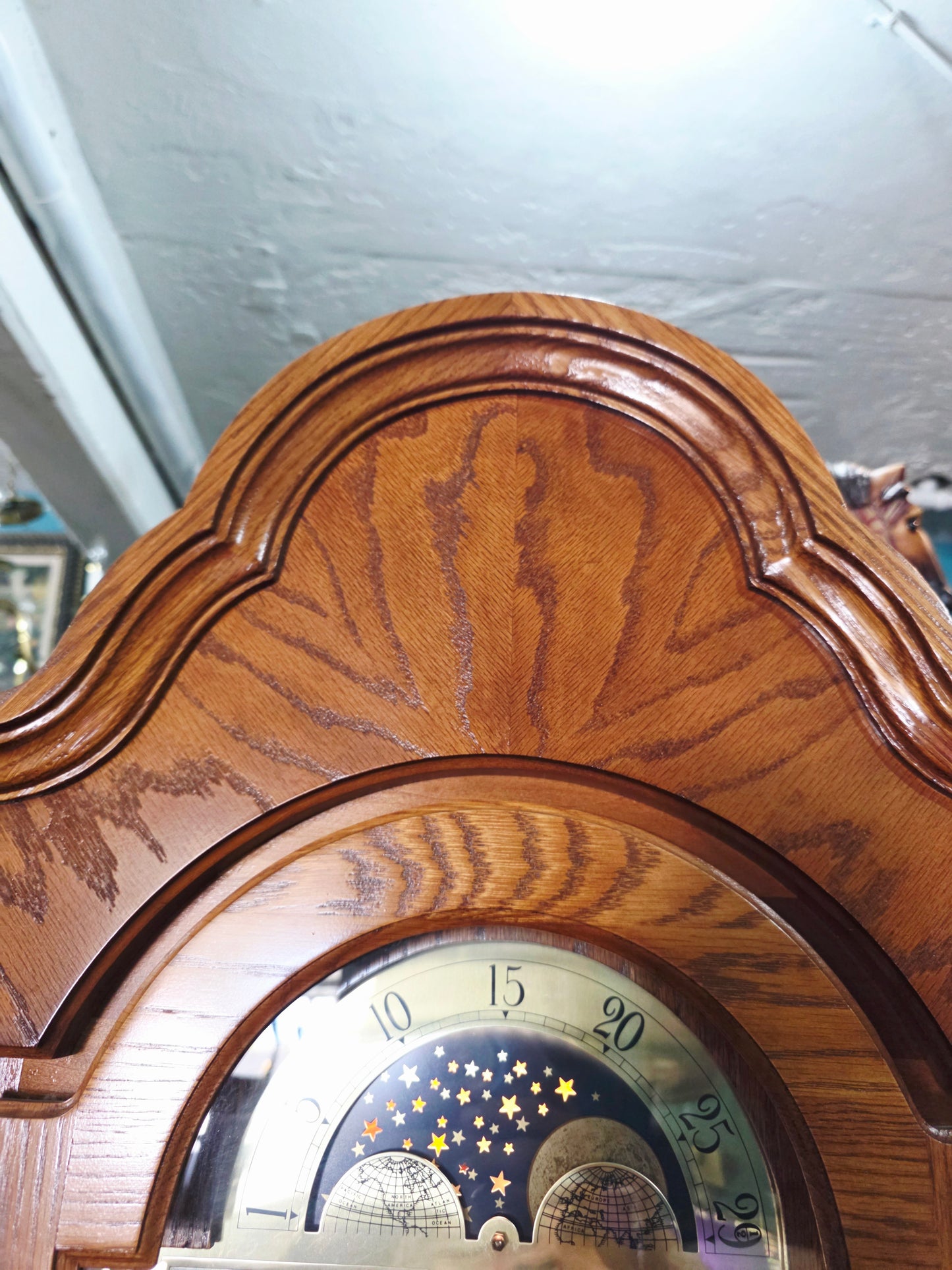 🕰️ Reloj de pie Ridgeway con placa grabada “LACAYO” — Elegancia atemporal y presencia majestuosa 🇺🇸✨