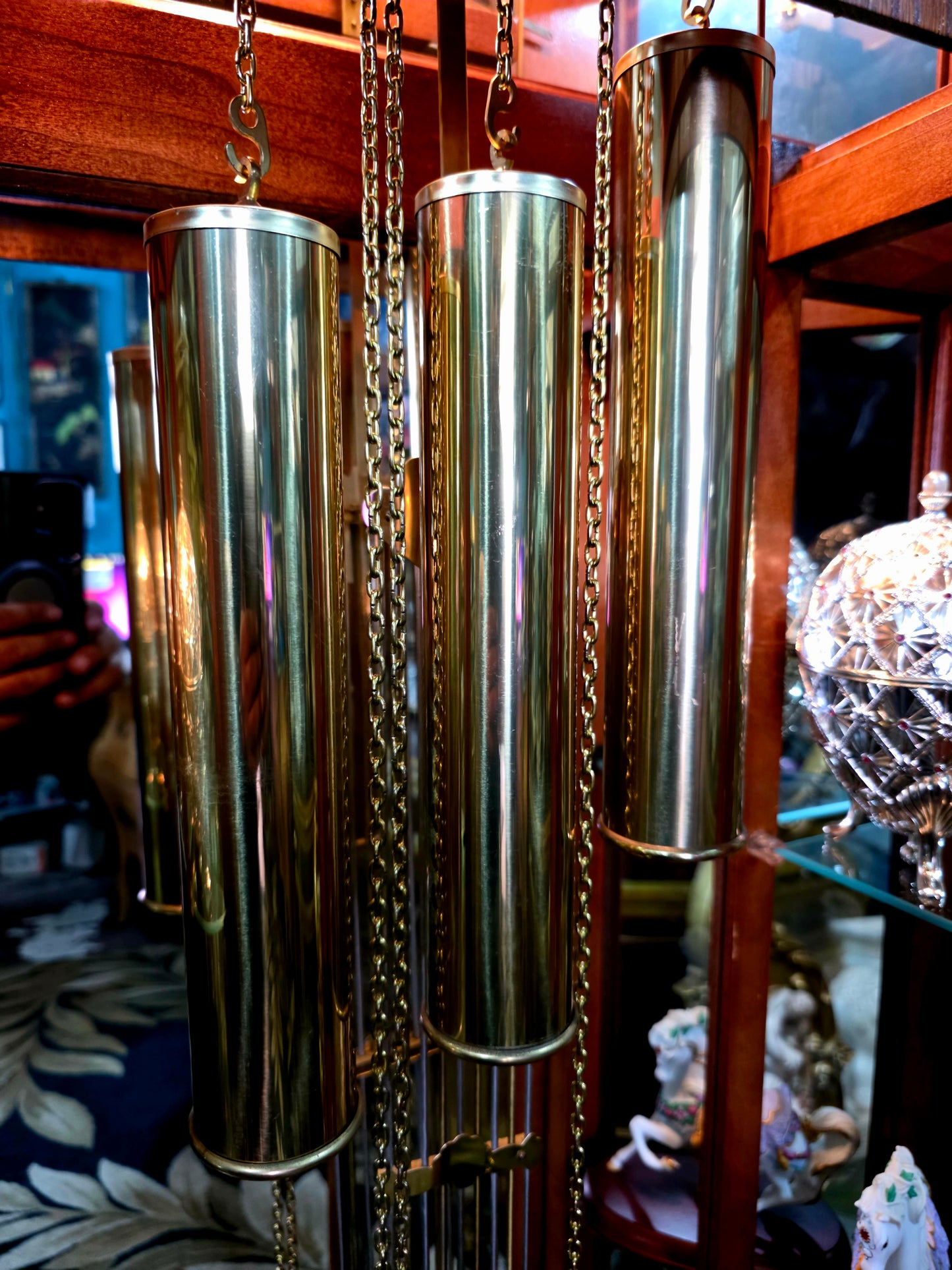 🕰️ Reloj de pie Ridgeway con placa grabada “LACAYO” — Elegancia atemporal y presencia majestuosa 🇺🇸✨