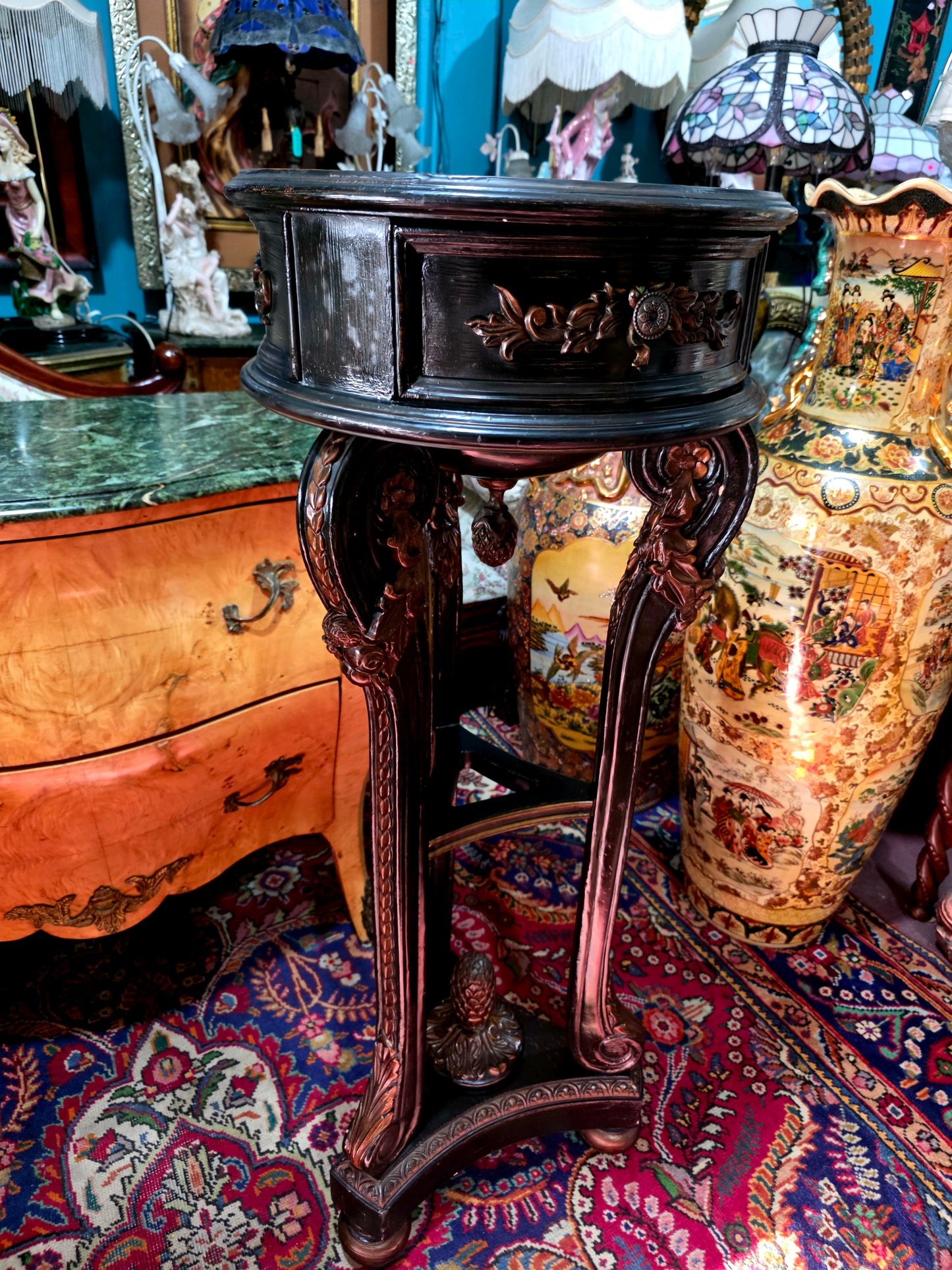 ✨Pedestal de Madera con Cajón Integrado✨