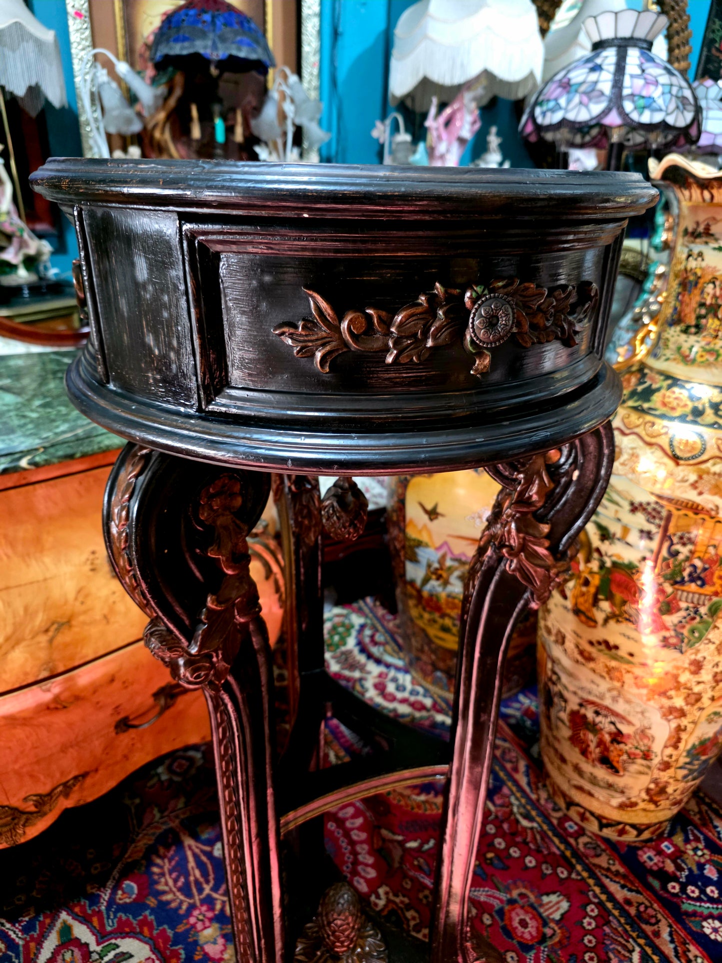 ✨Pedestal de Madera con Cajón Integrado✨