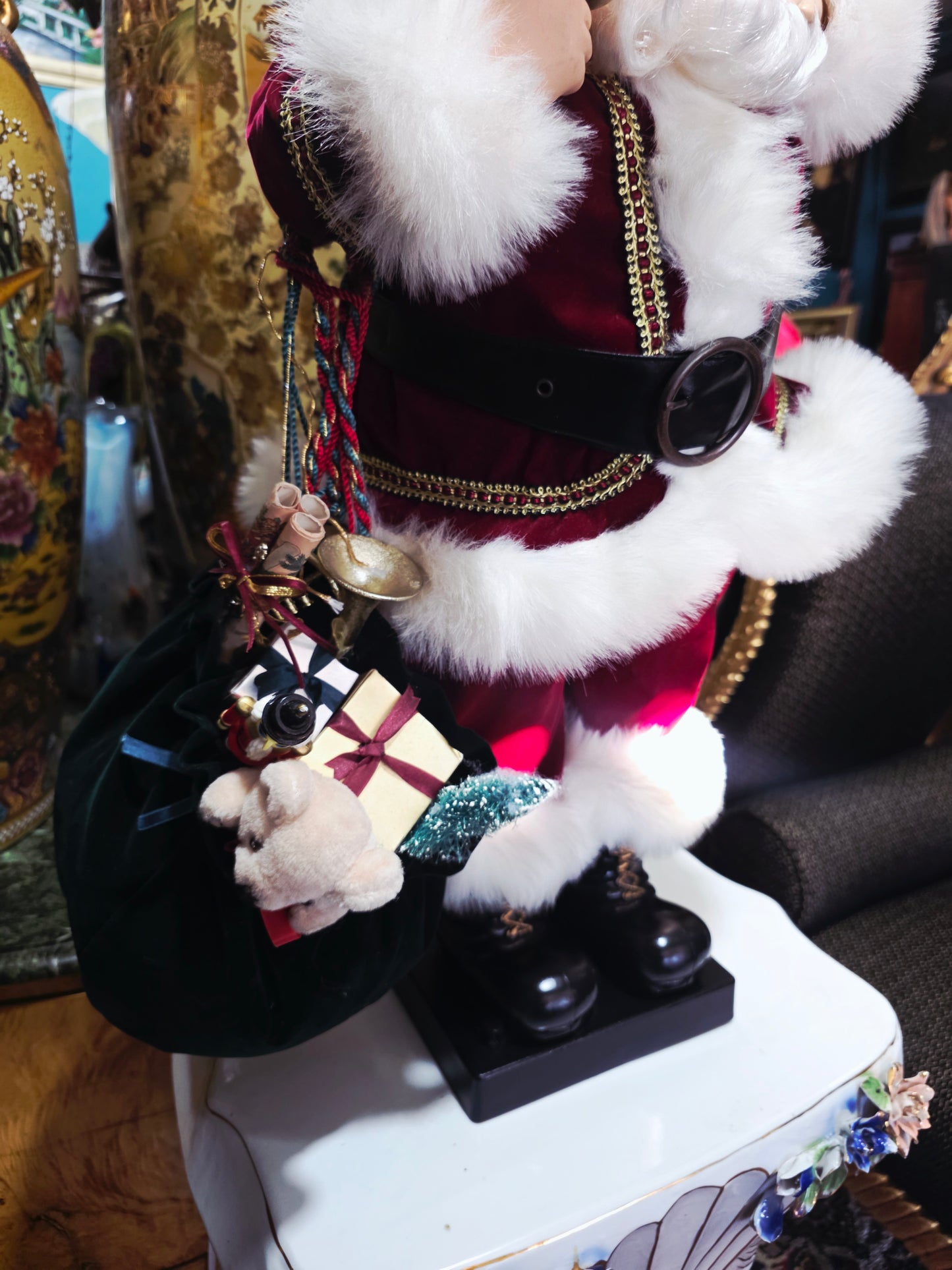 🎅 Vintage Santa Claus Animated Figure – Holiday Creations 1998 🎄