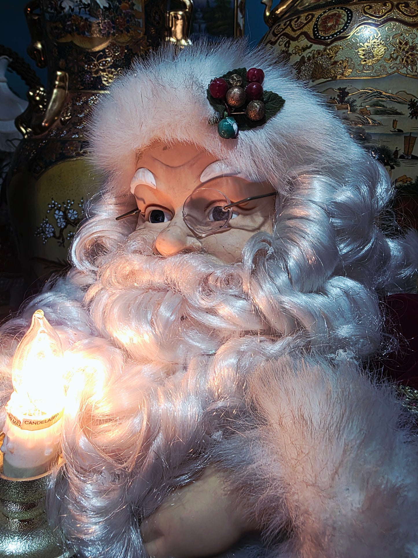 🎅 Vintage Santa Claus Animated Figure – Holiday Creations 1998 🎄