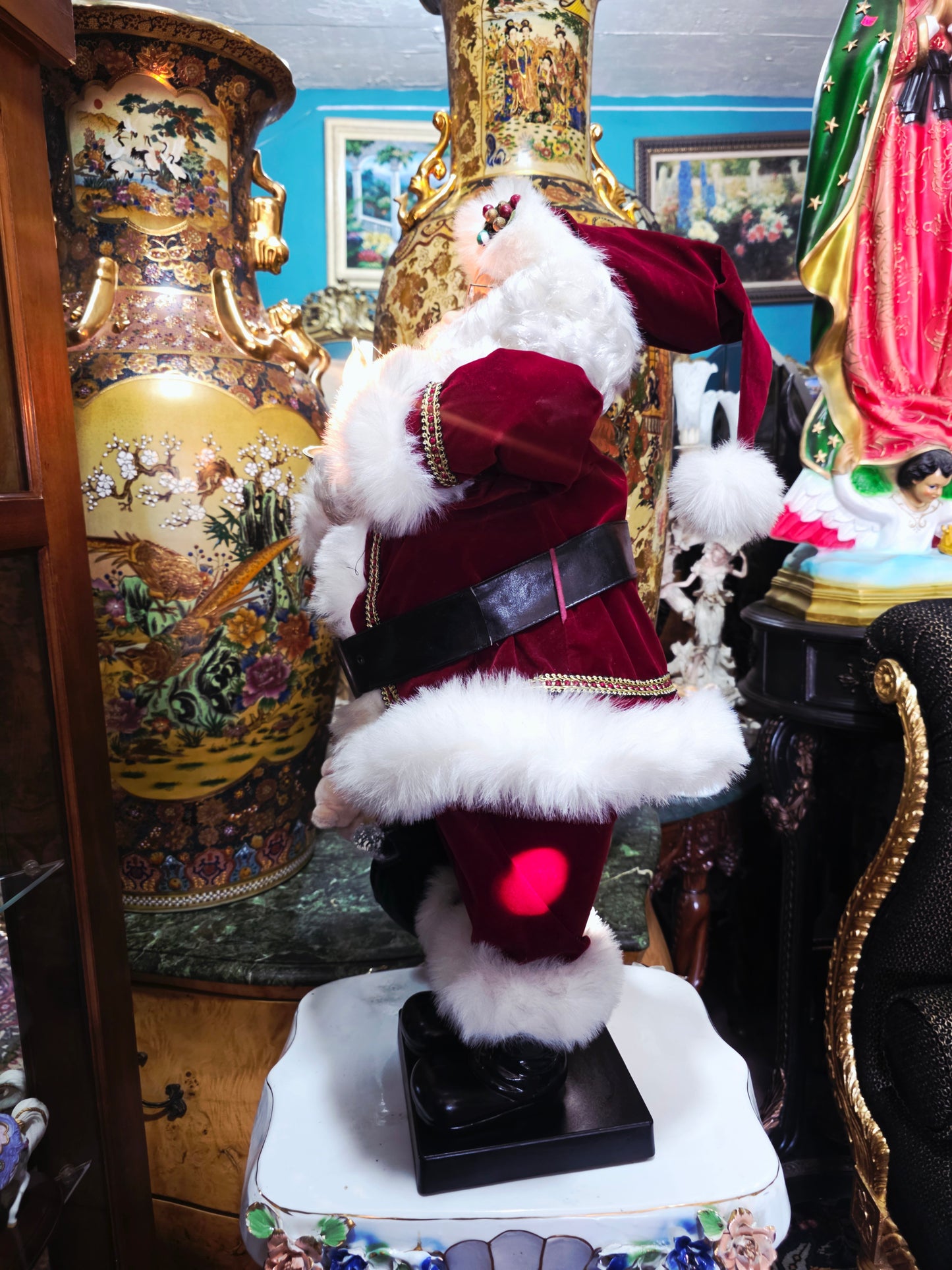 🎅 Vintage Santa Claus Animated Figure – Holiday Creations 1998 🎄