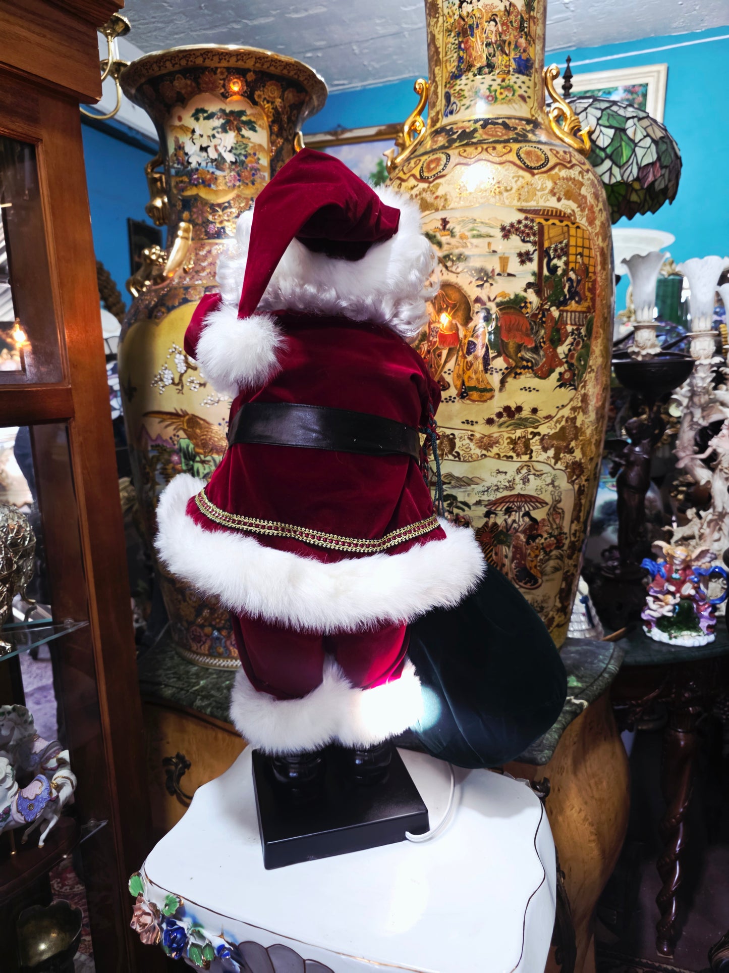 🎅 Vintage Santa Claus Animated Figure – Holiday Creations 1998 🎄