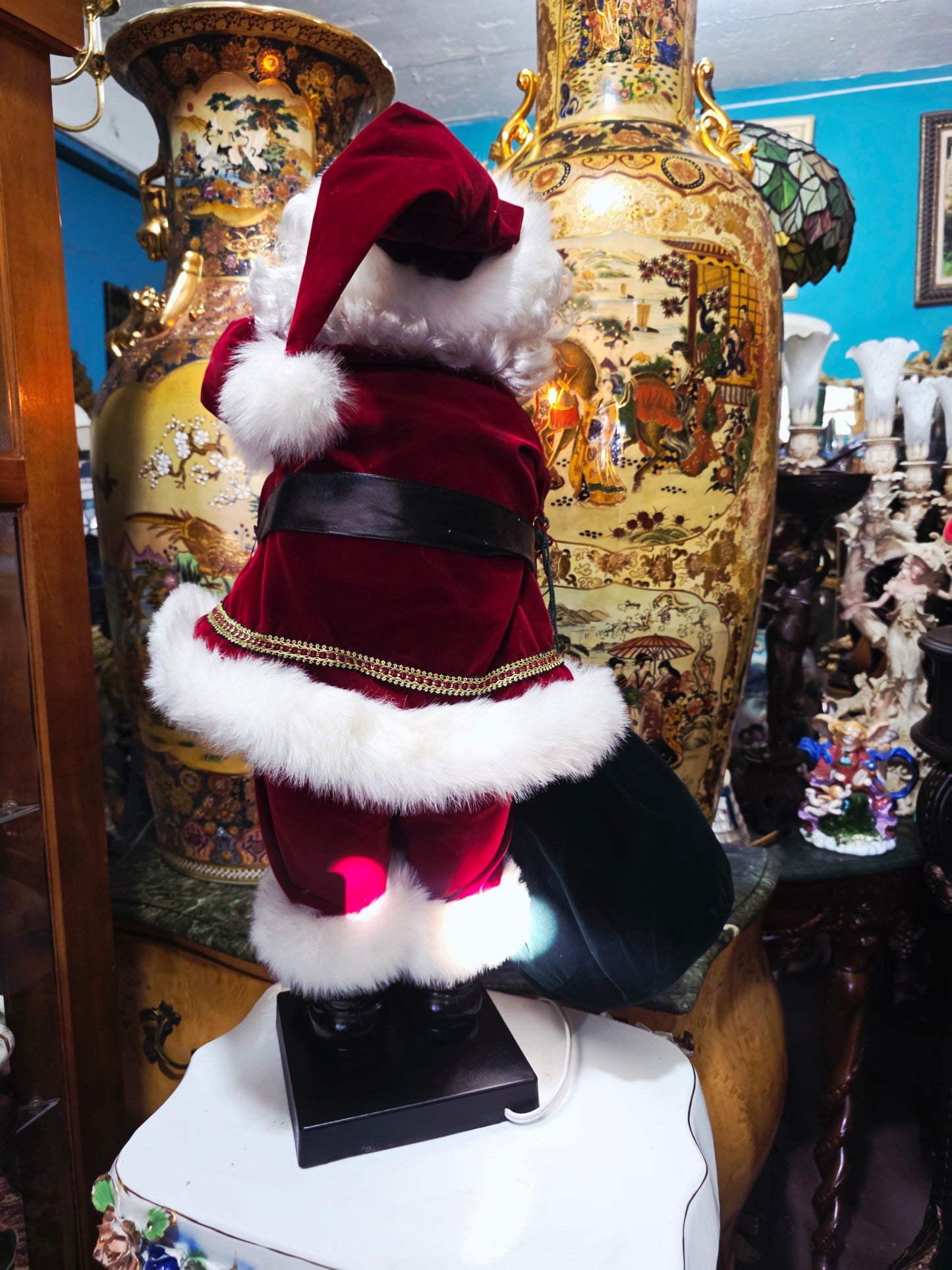 🎅 Vintage Santa Claus Animated Figure – Holiday Creations 1998 🎄