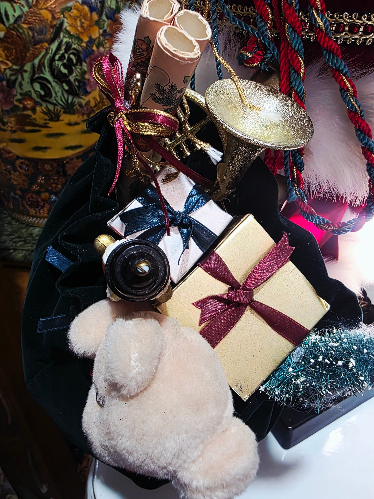 🎅 Vintage Santa Claus Animated Figure – Holiday Creations 1998 🎄