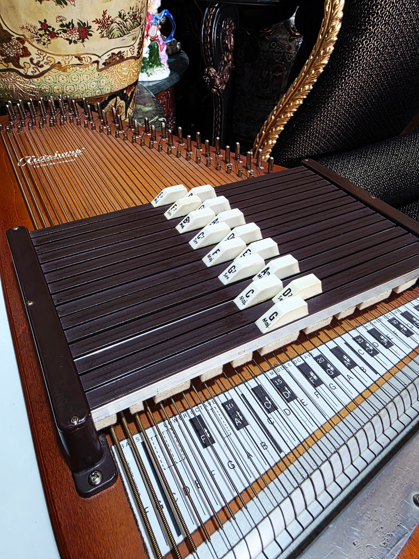 🎶 Oscar Schmidt OS15B Autoharp – American Folk with Soul and Precision 🎼