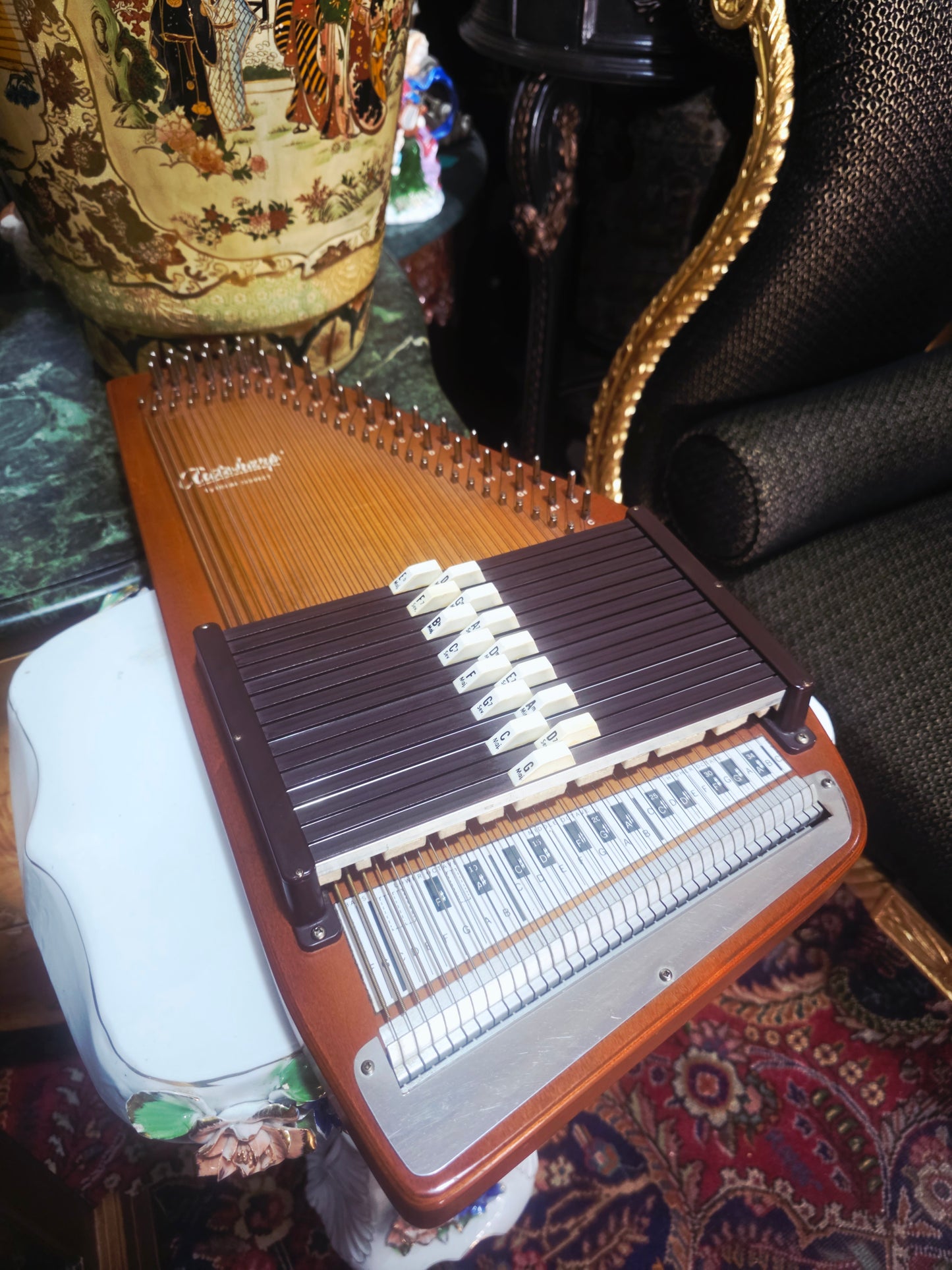 🎶 Oscar Schmidt OS15B Autoharp – American Folk with Soul and Precision 🎼